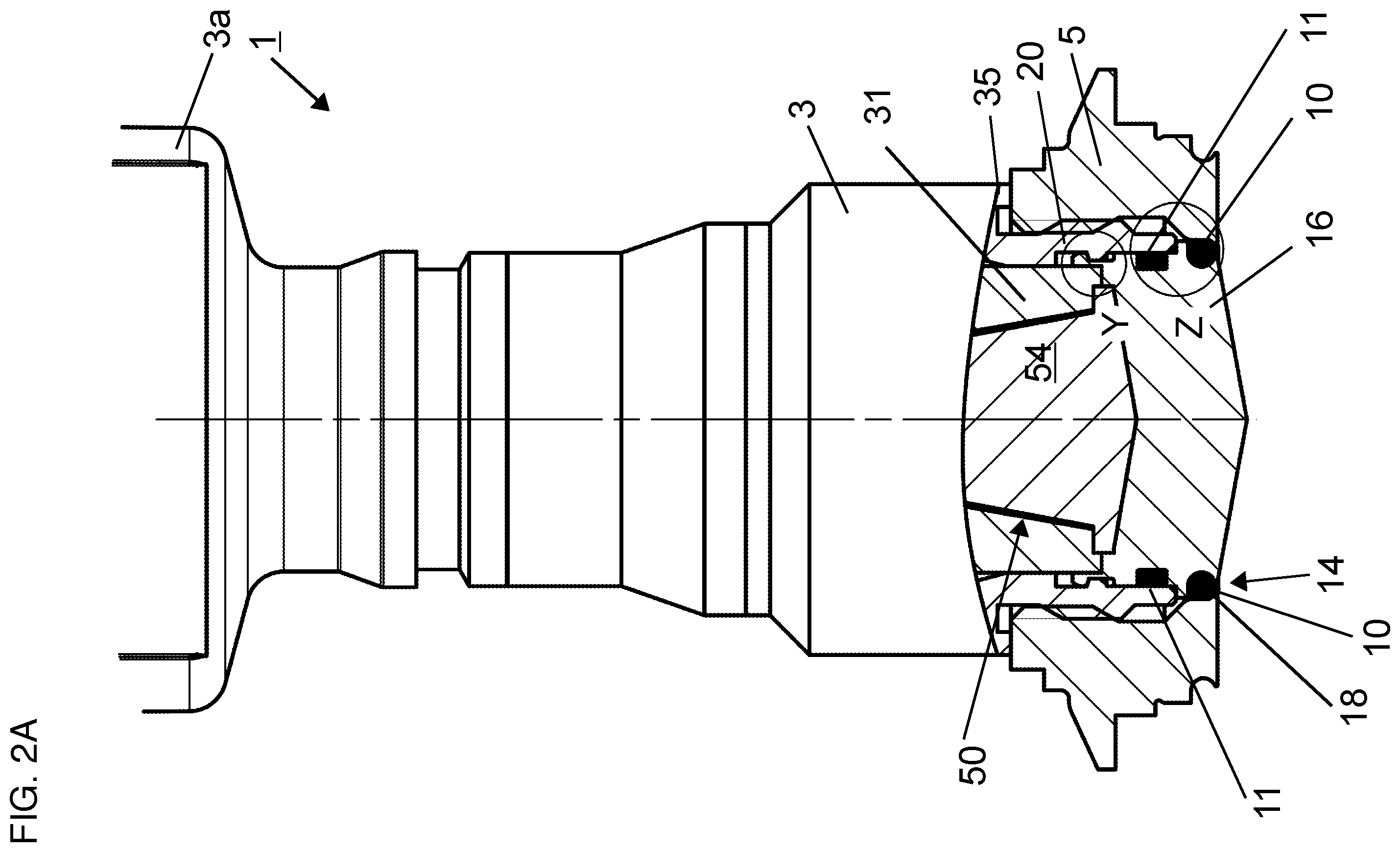 Patent US12480800 Figure 2 – Radar measuring device, measuring assembly and lens