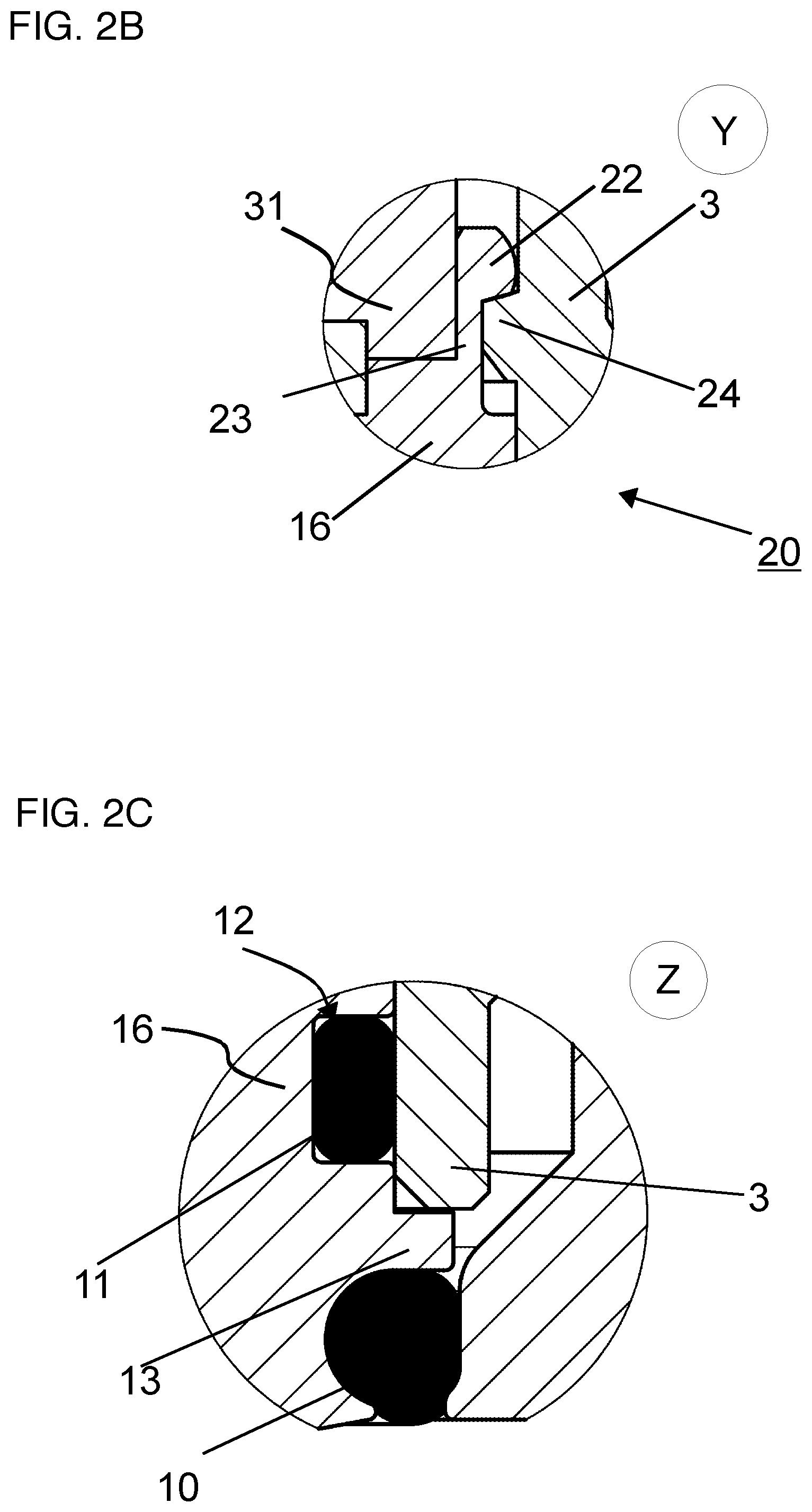 Patent US12480800 Figure 3 – Radar measuring device, measuring assembly and lens