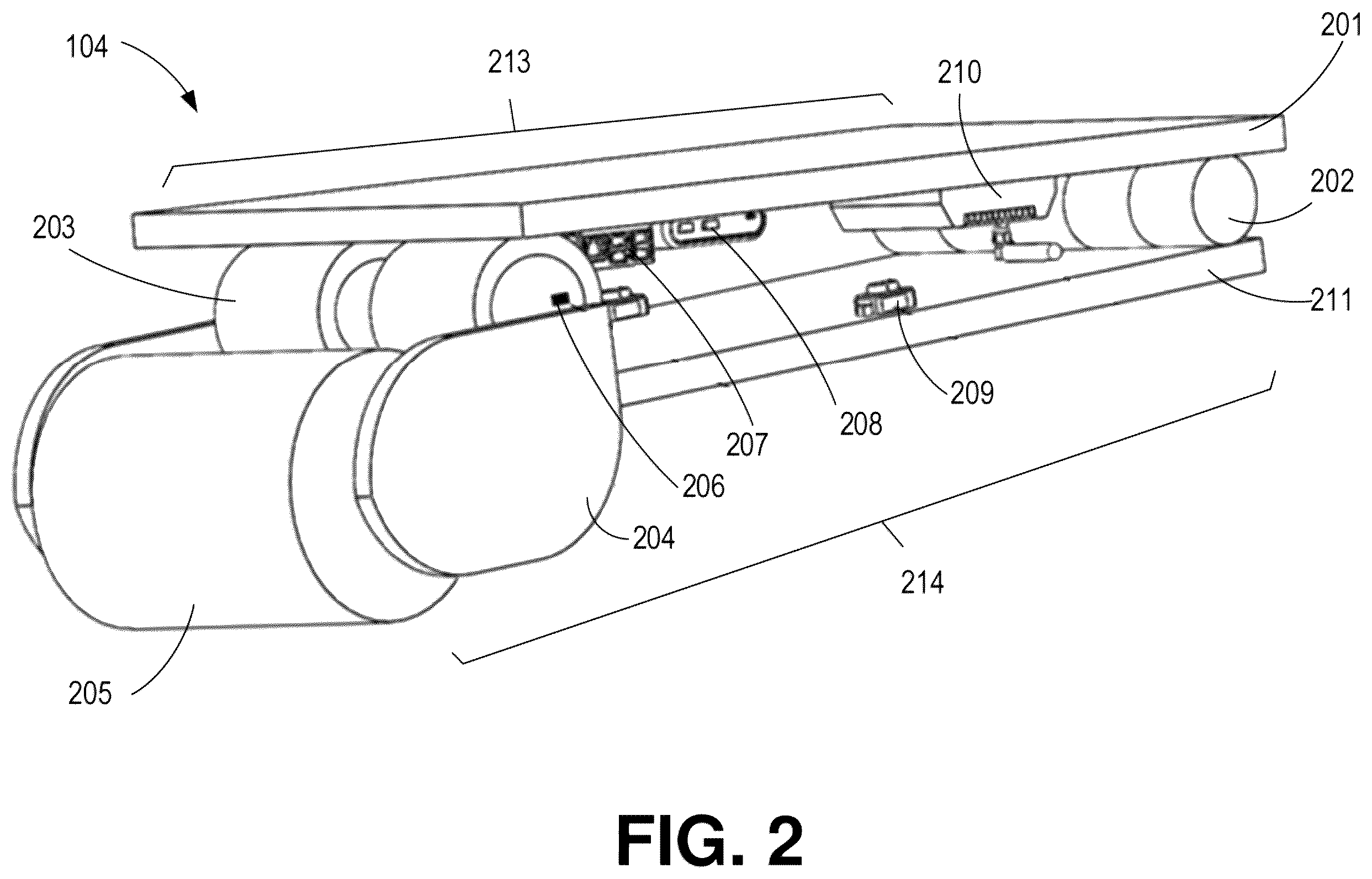 Patent US12480801 Figure 2 – Indirect weight measurement systems and processes