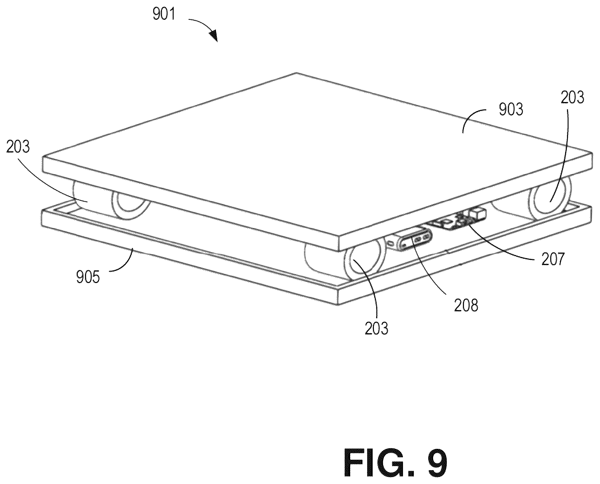 Patent US12480801 Figure 9 – Indirect weight measurement systems and processes