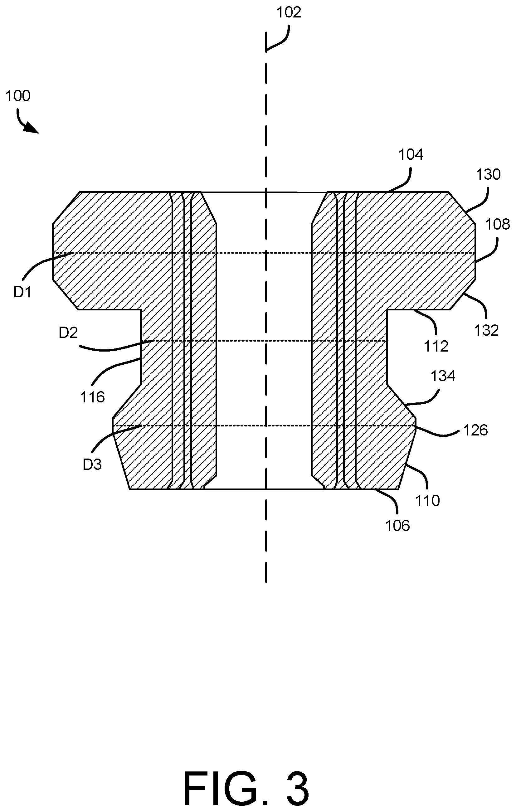 Patent US12480802 Figure 3 – Load cell bushing