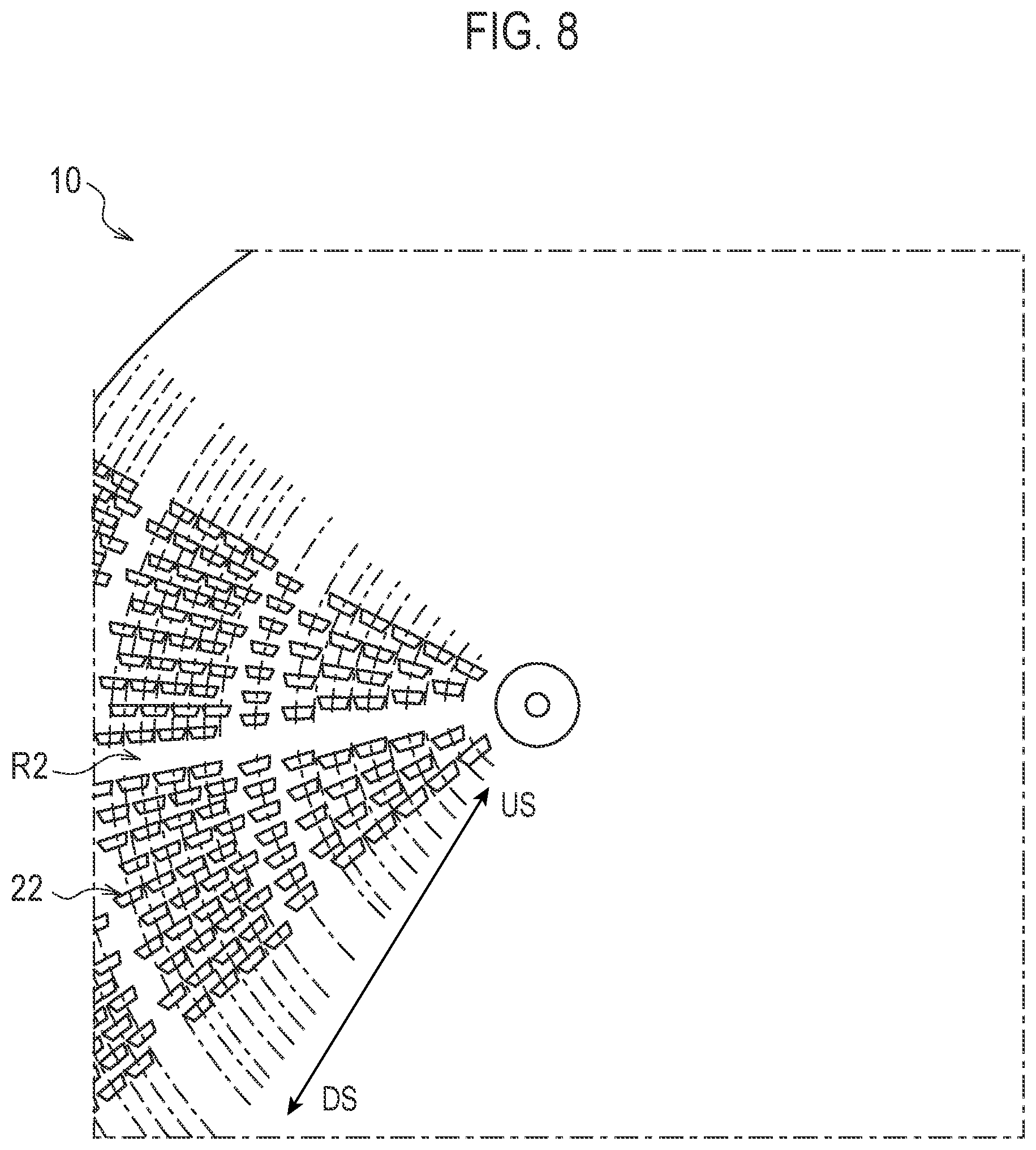 Patent US12480803 Figure 8 – Combination weighing apparatus