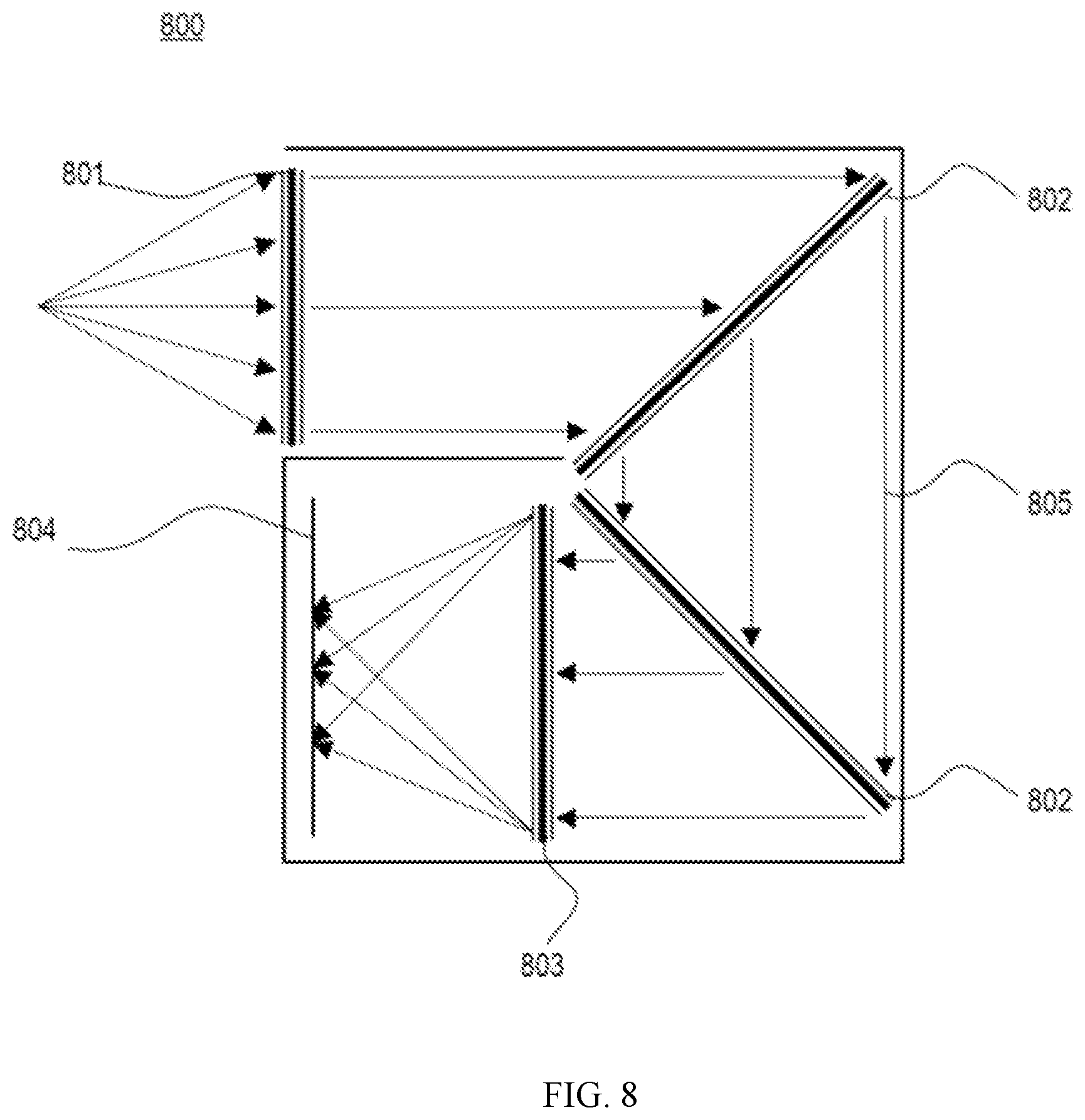 Patent US12480812 Figure 6 – Metasurface-based spectrometer and electronic device