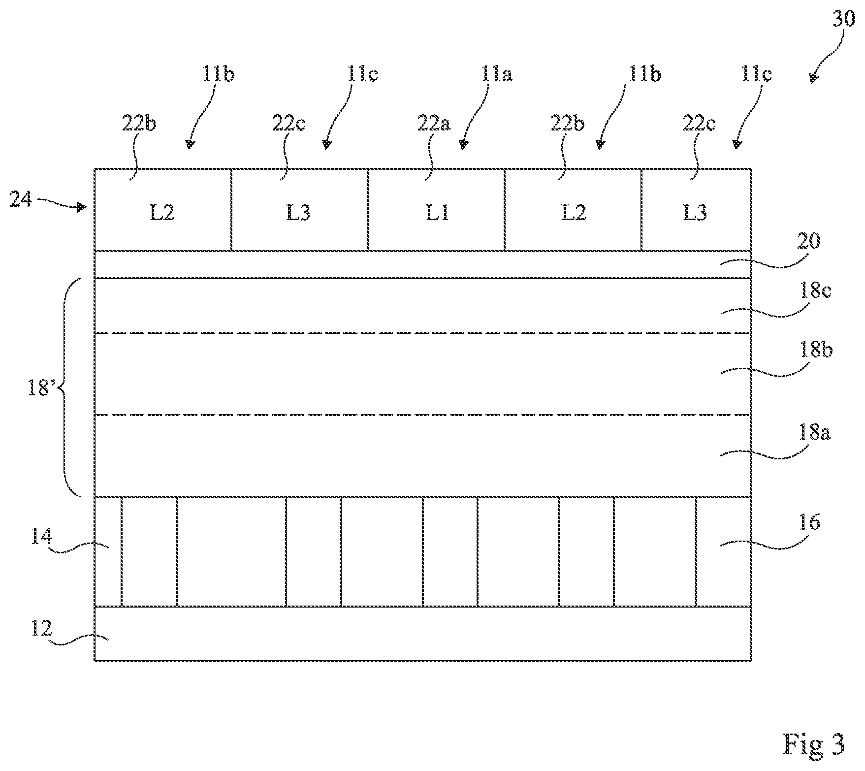 Patent US12480813 Figure 3 – Multispectral imager