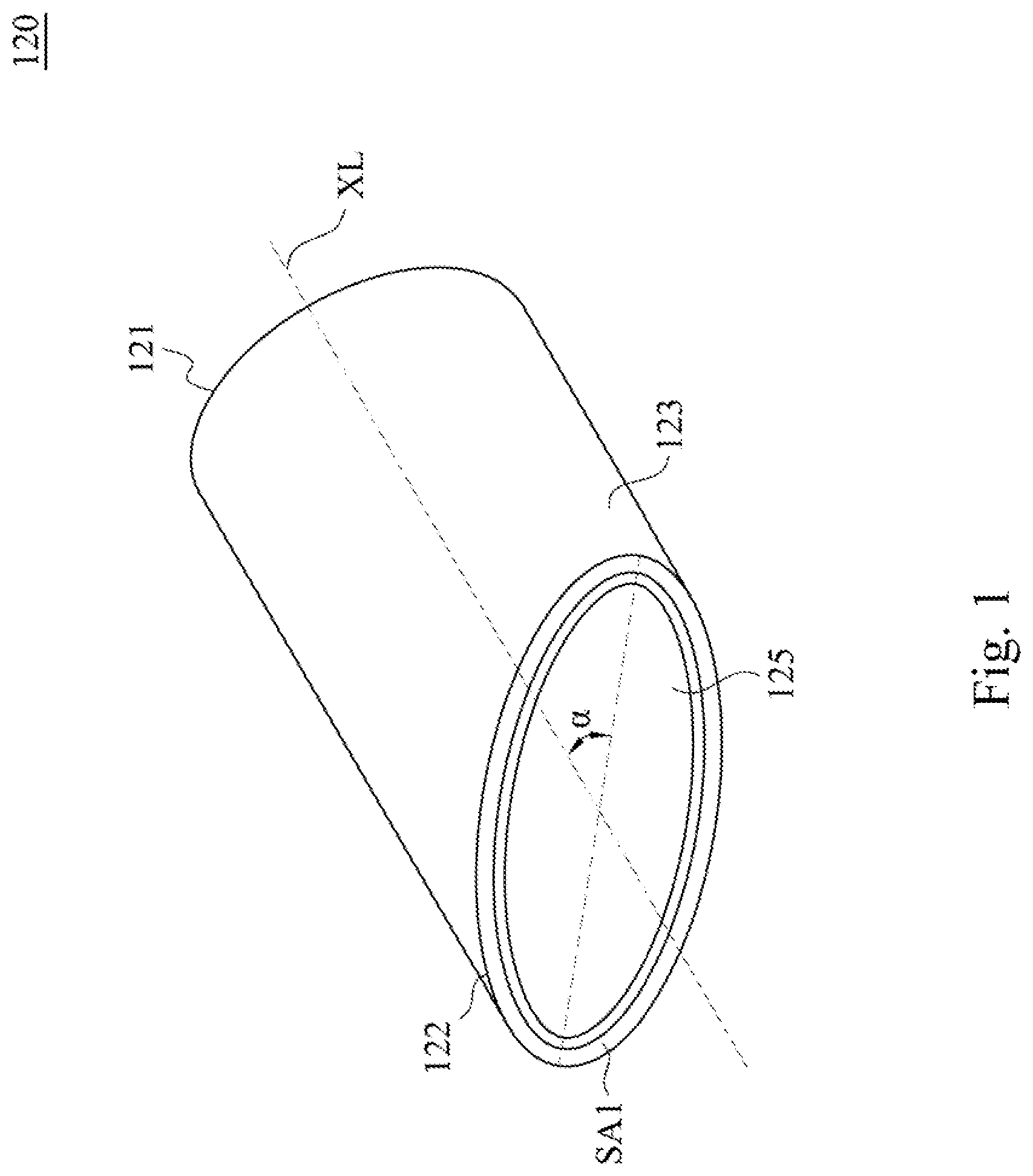Patent US12480816 Figure 1 – Optical measurement apparatus, optical measurement adapter and method of optical measurement