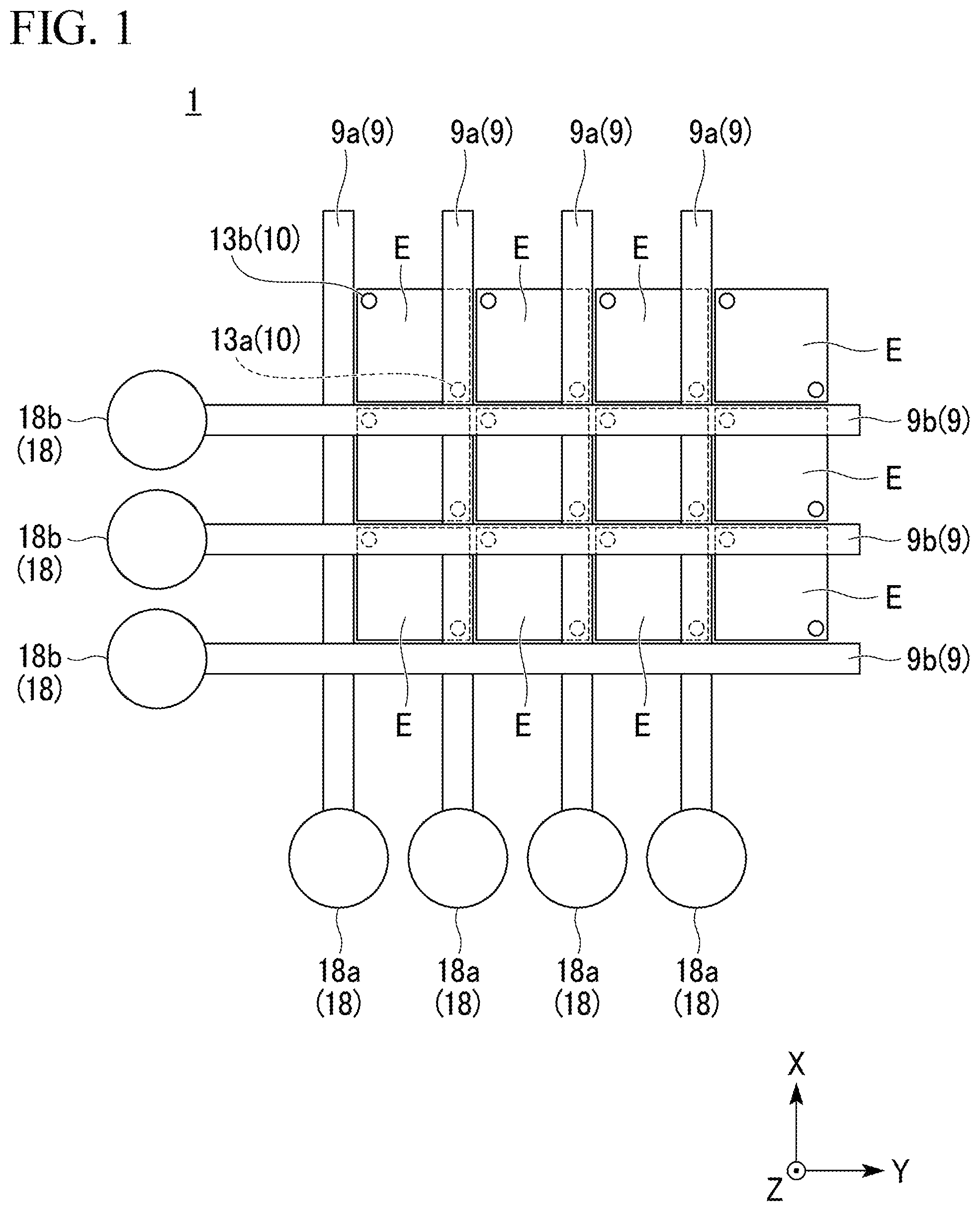 Patent US12480817 Figure 1 – Structure body and electromagnetic wave sensor