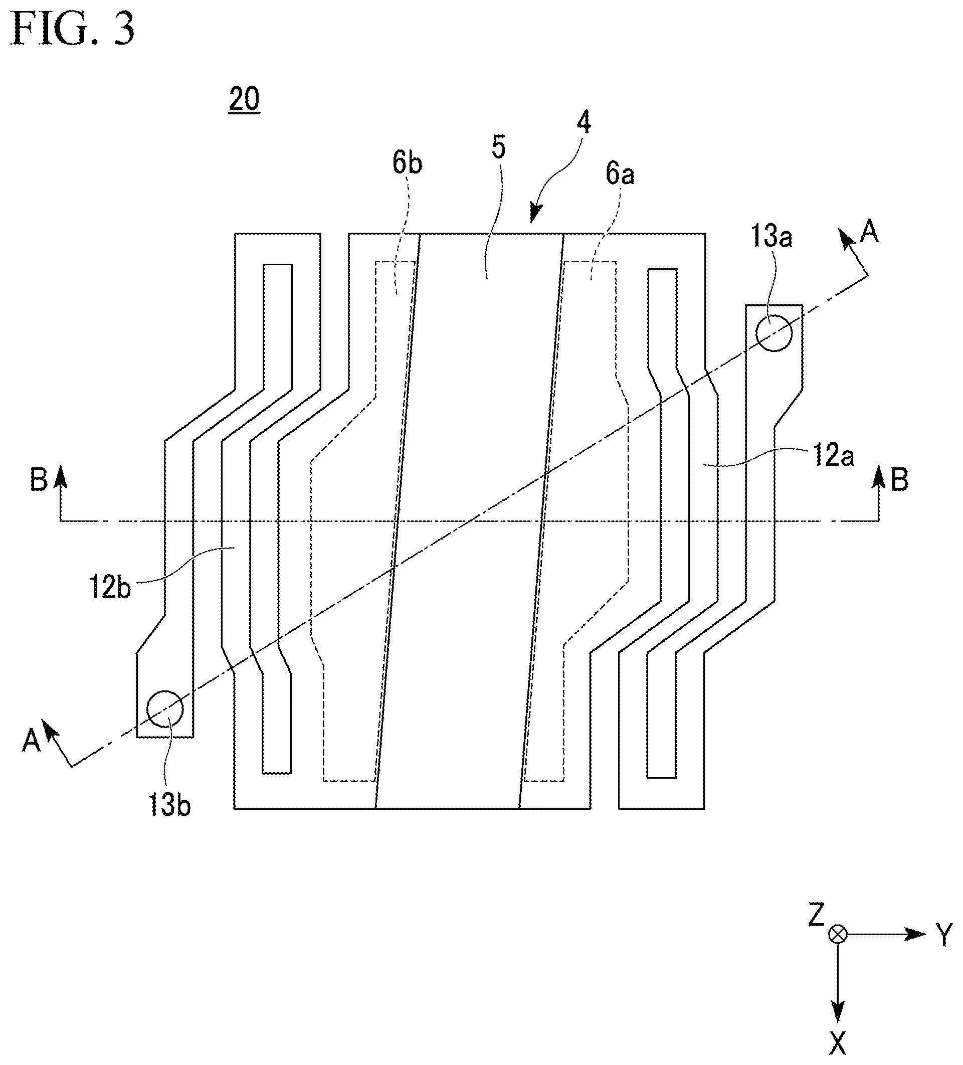 Patent US12480817 Figure 3 – Structure body and electromagnetic wave sensor