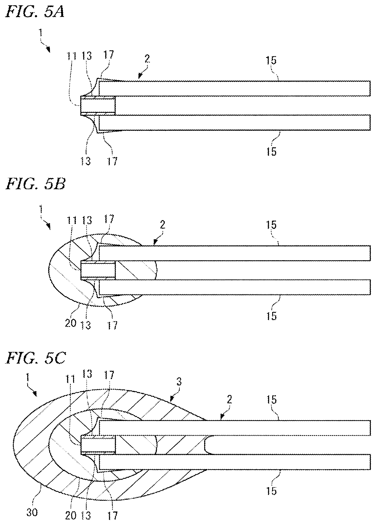 Patent US12480820 Figure 5 – Temperature sensor element and method for manufacturing temperature sensor element