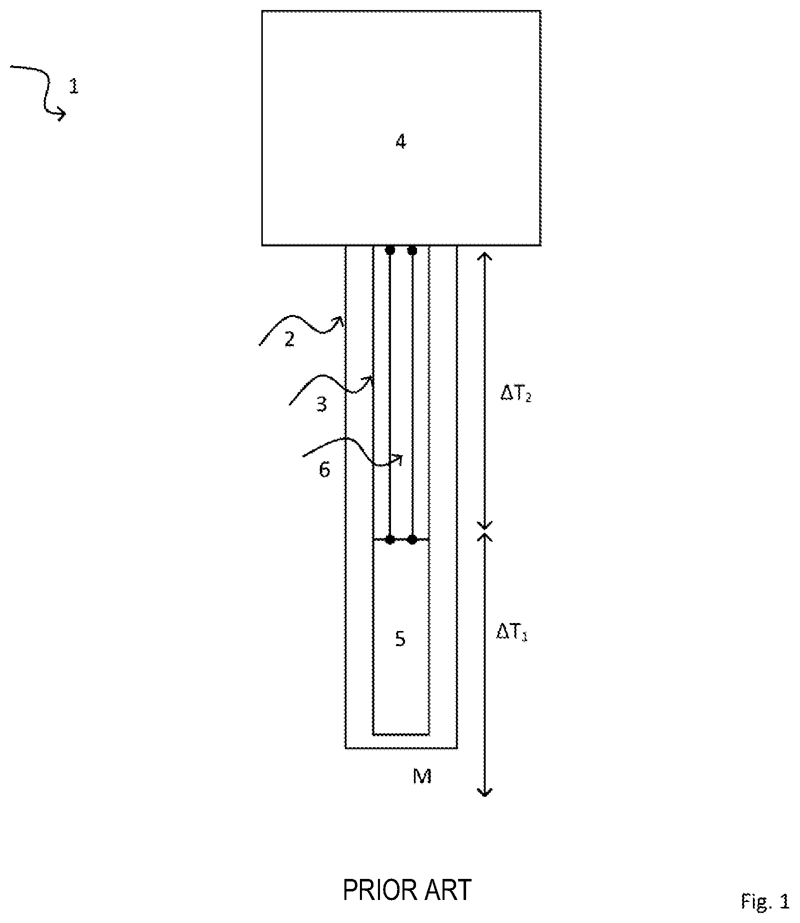 Patent US12480825 Figure 1 – Thermometer having a diagnostic function