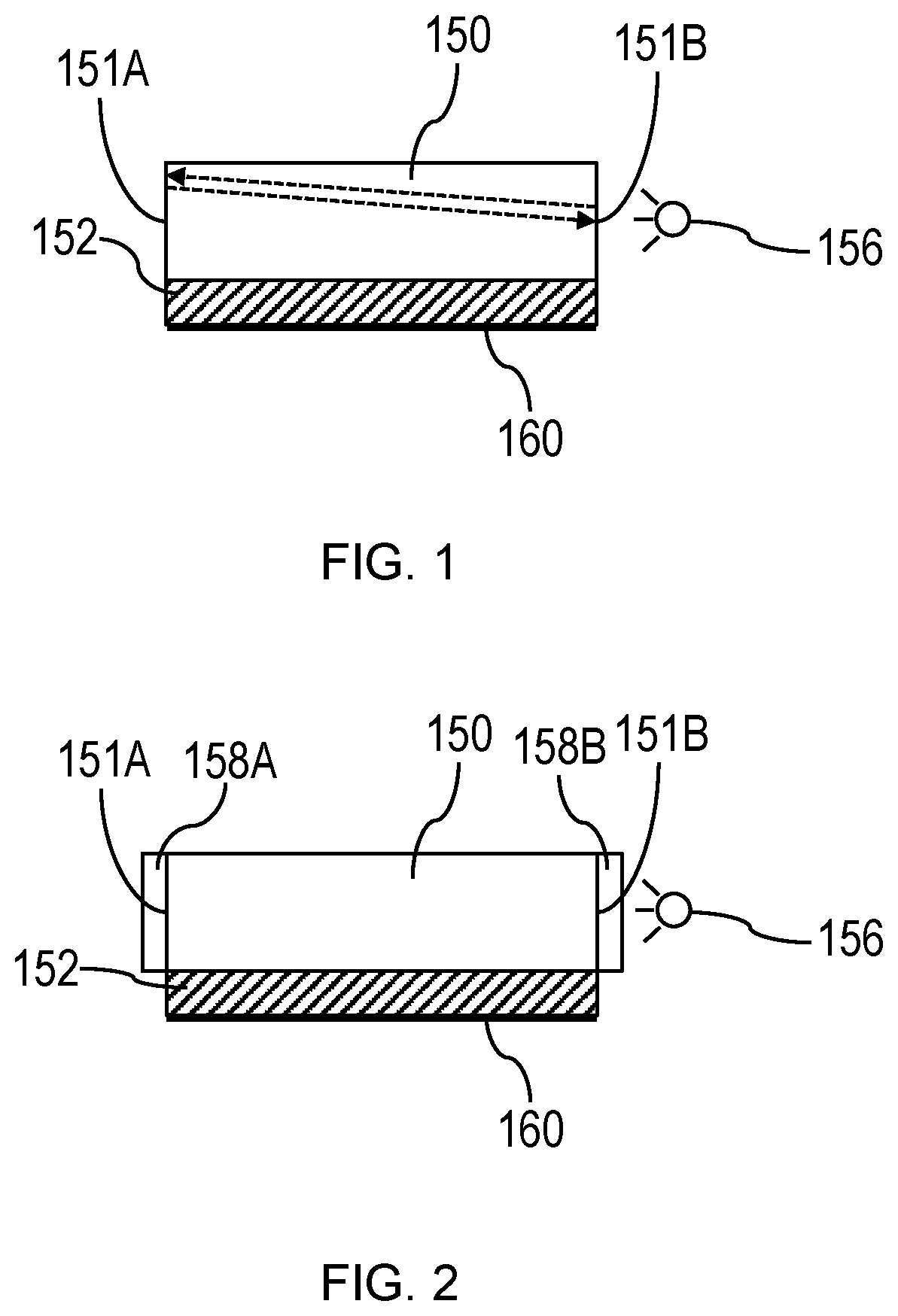 Patent US12480826 Figure 1 – Retrographic sensors with fluorescent illumination