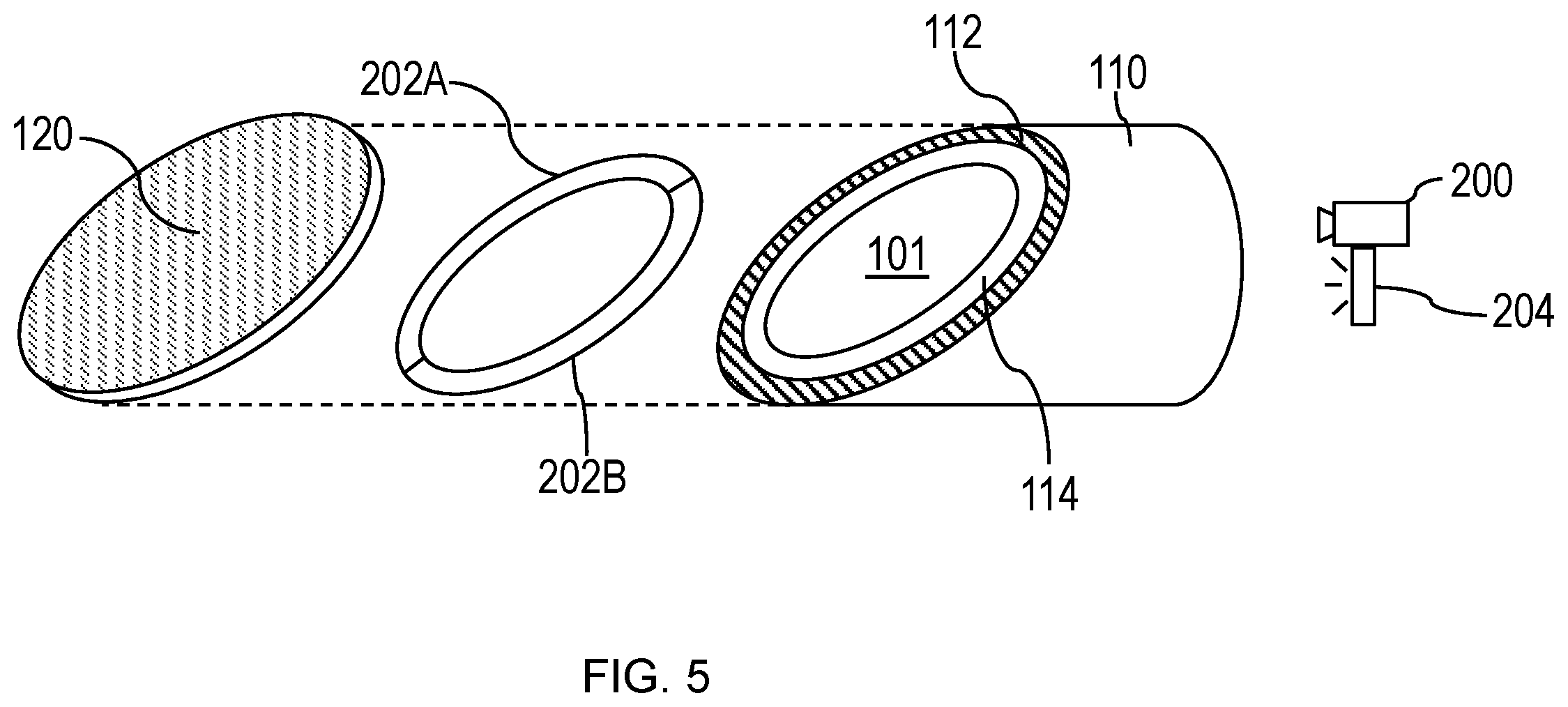Patent US12480826 Figure 3 – Retrographic sensors with fluorescent illumination