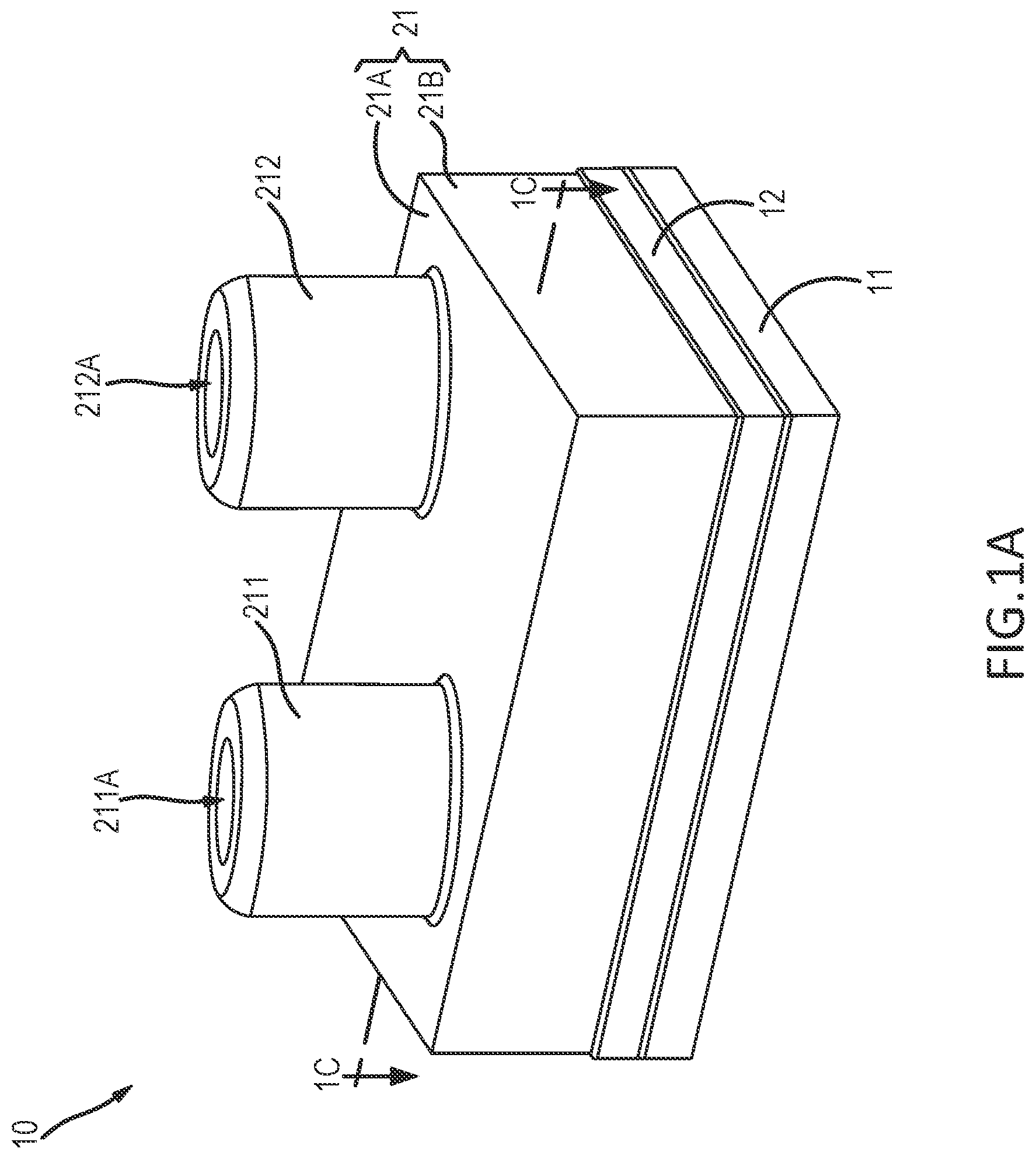 Patent US12480828 — Electronic devices and methods of manufacturing electronic devices — Figure 1