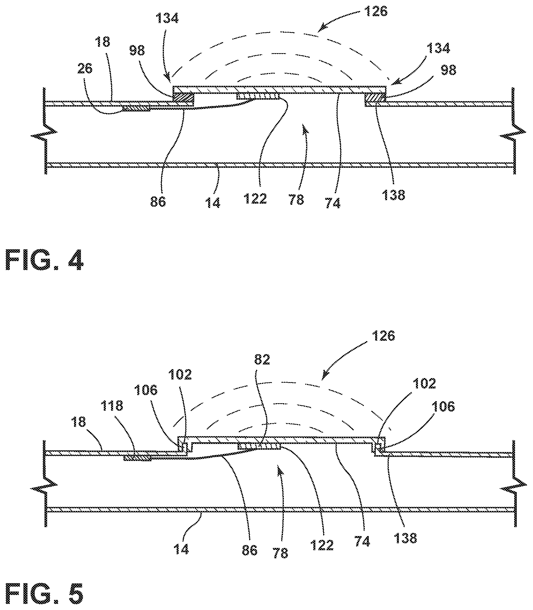 Patent US12480830 Figure 4 – Feature in vacuum insulated structure to allow pressure monitoring