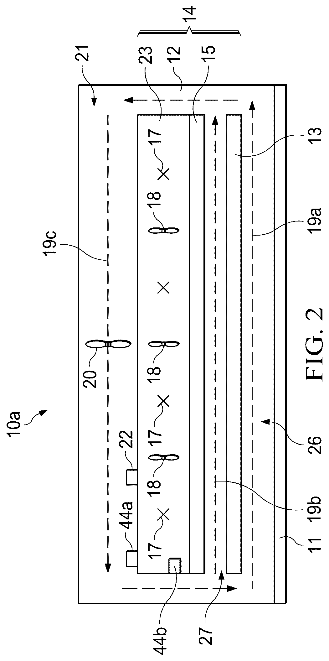 Patent US12480833 Figure 2 – Display assemblies with differential pressure sensors