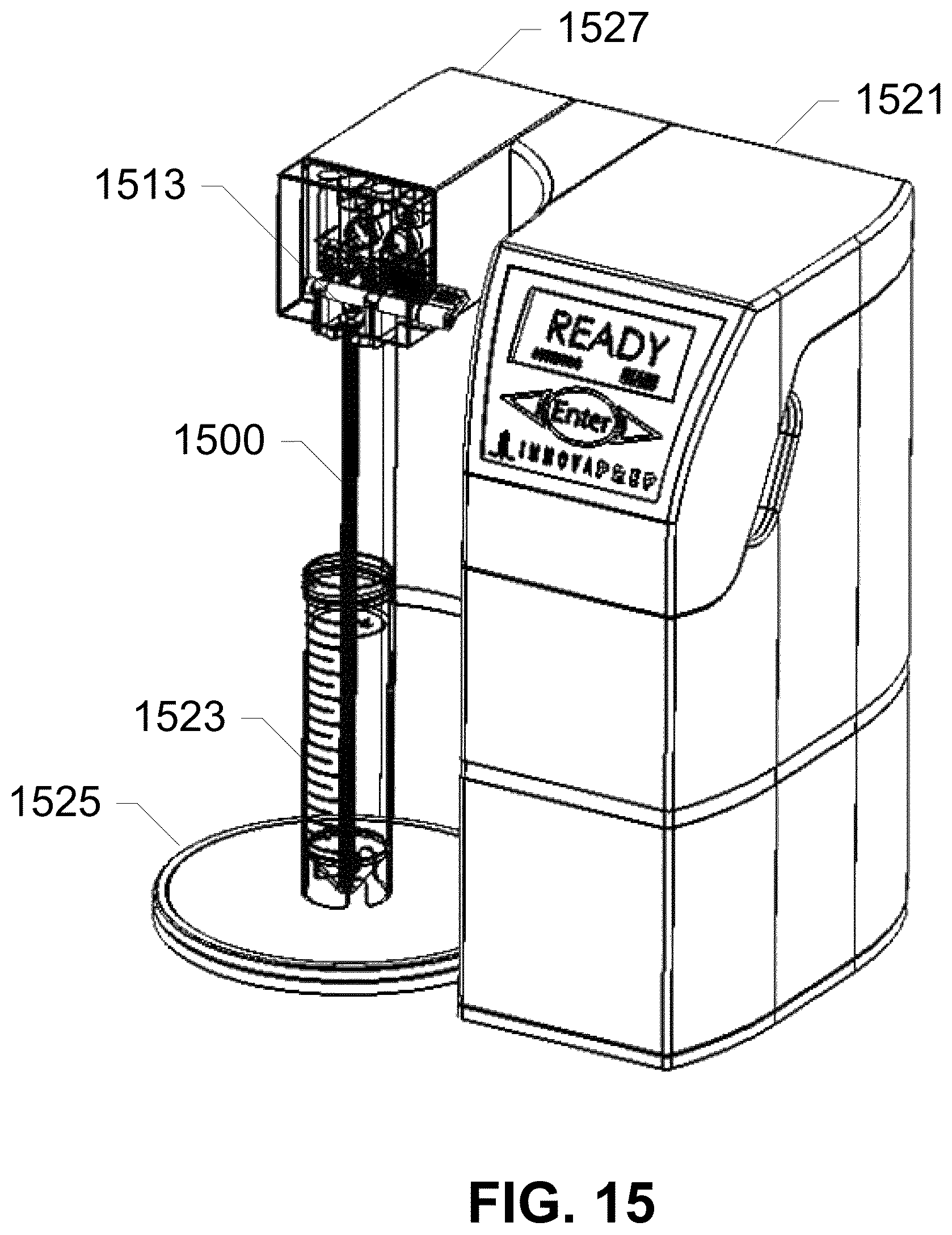 Patent US12480842 Figure 16 – Liquid to liquid biological particle concentrator with disposable fluid path
