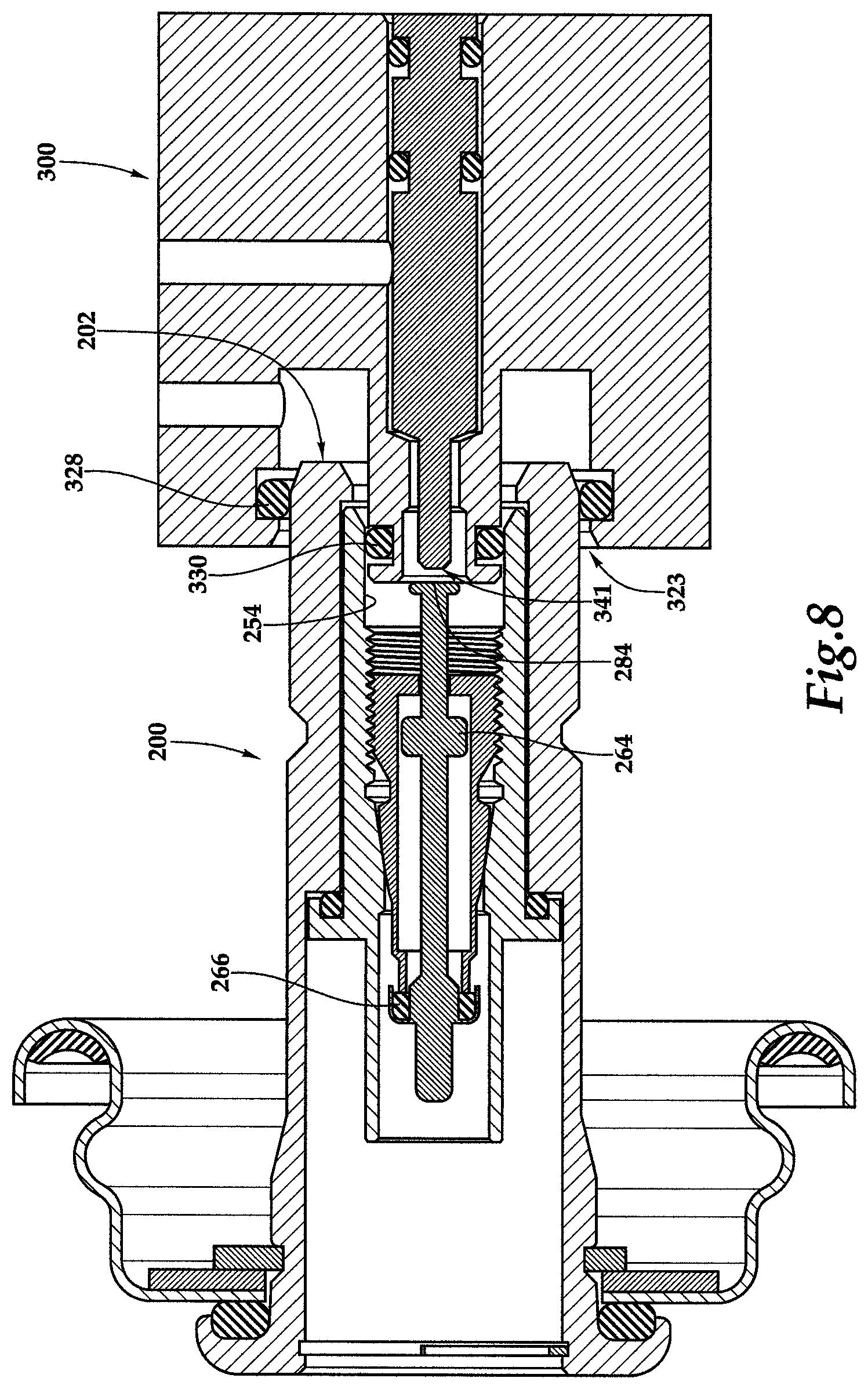 Patent US12480843 Figure 6 – Gas sampling valve apparatus and method