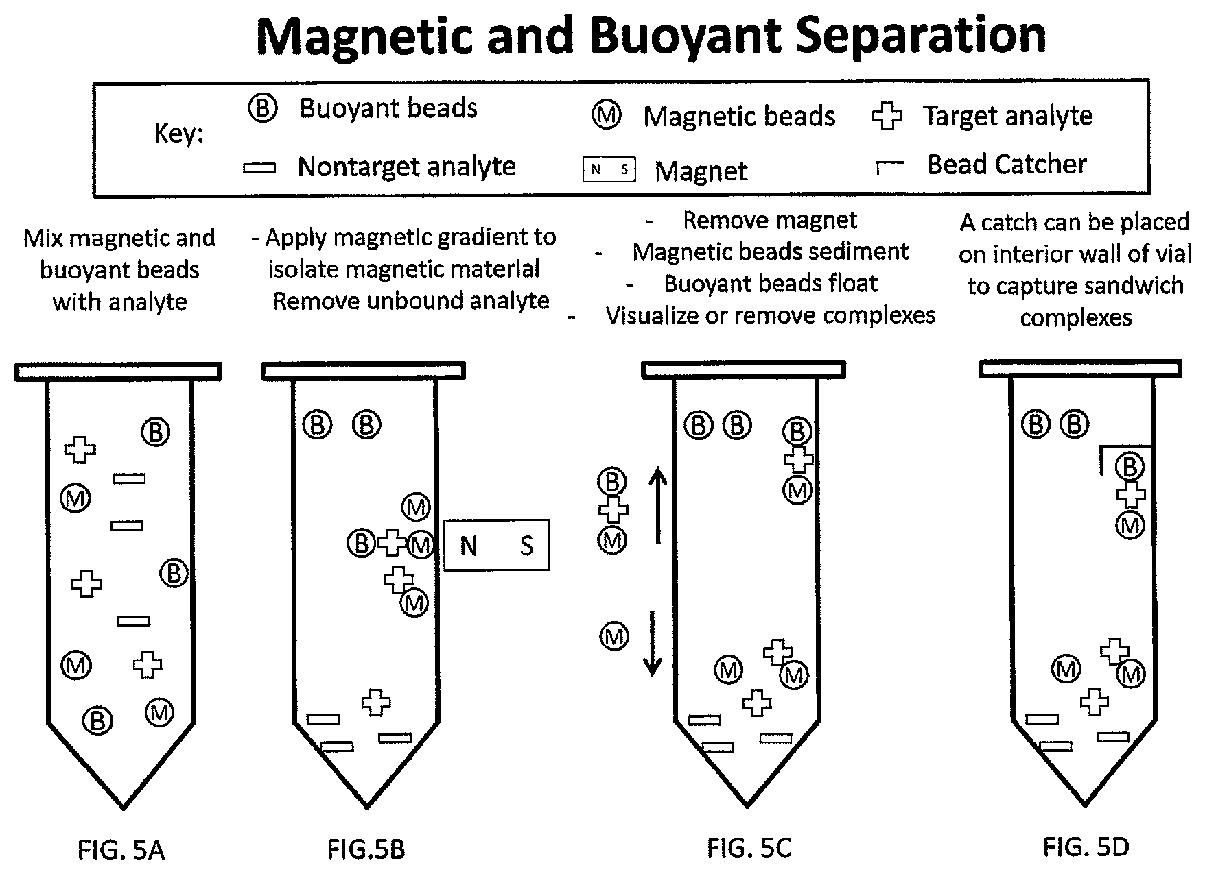 Patent US12480846 Figure 5 – Multi-mode separation for target detection and cell growth monitoring