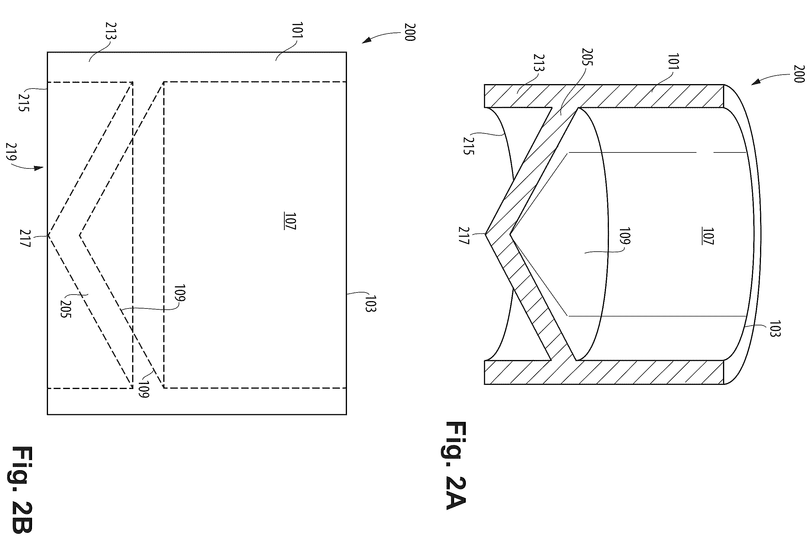 Patent US12480853 Figure 2 – Crucibles for thermogravimetric analysis (TGA)