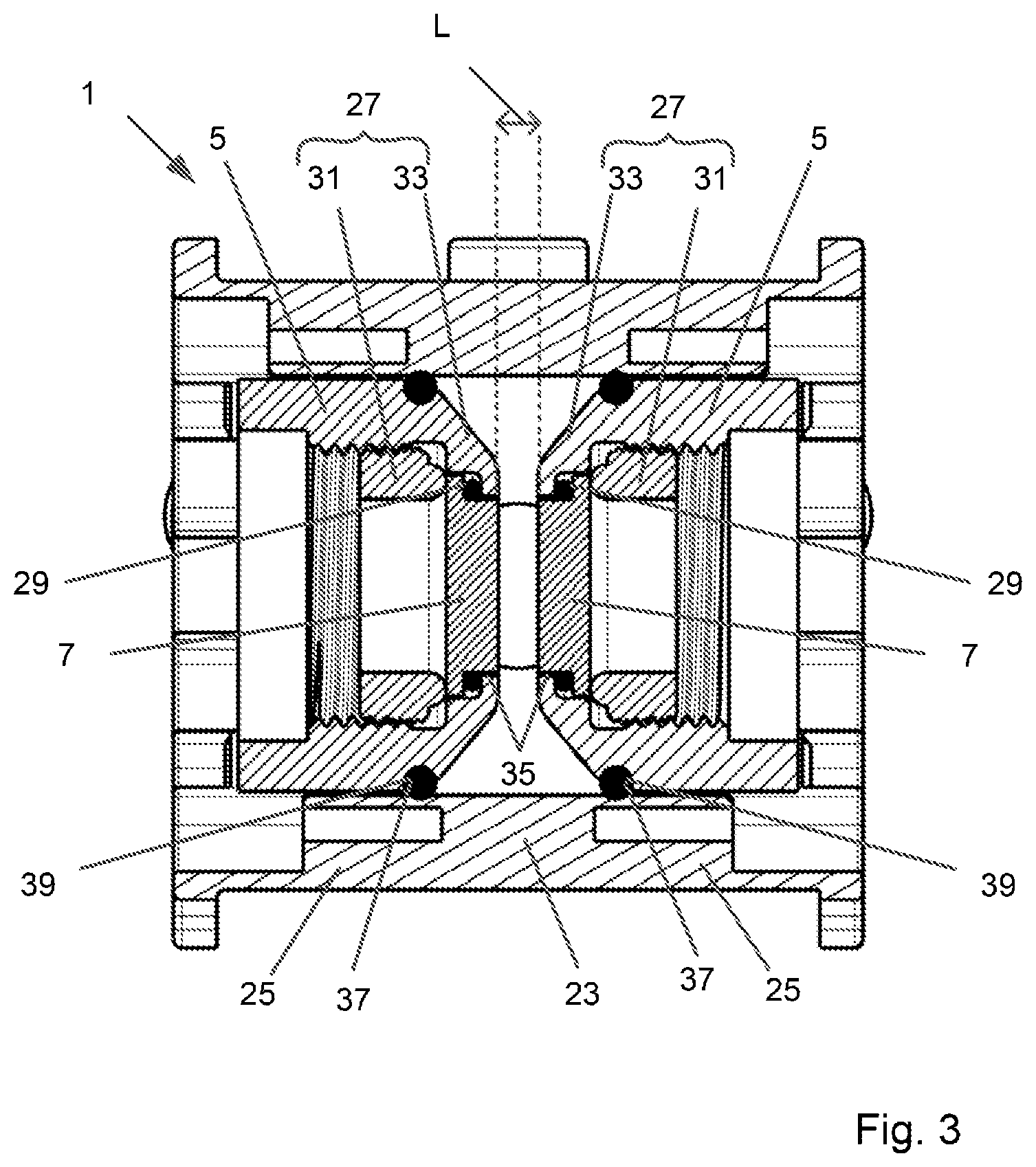 Patent US12480863 Figure 2 – Measuring cell for performing optical measurements