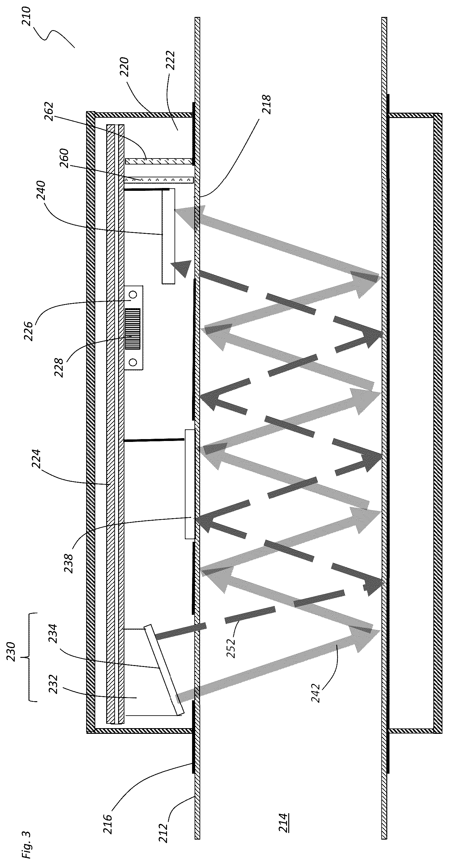 Patent US12480869 Figure 3 – Multi-wavelength ozone concentration sensor and method of use