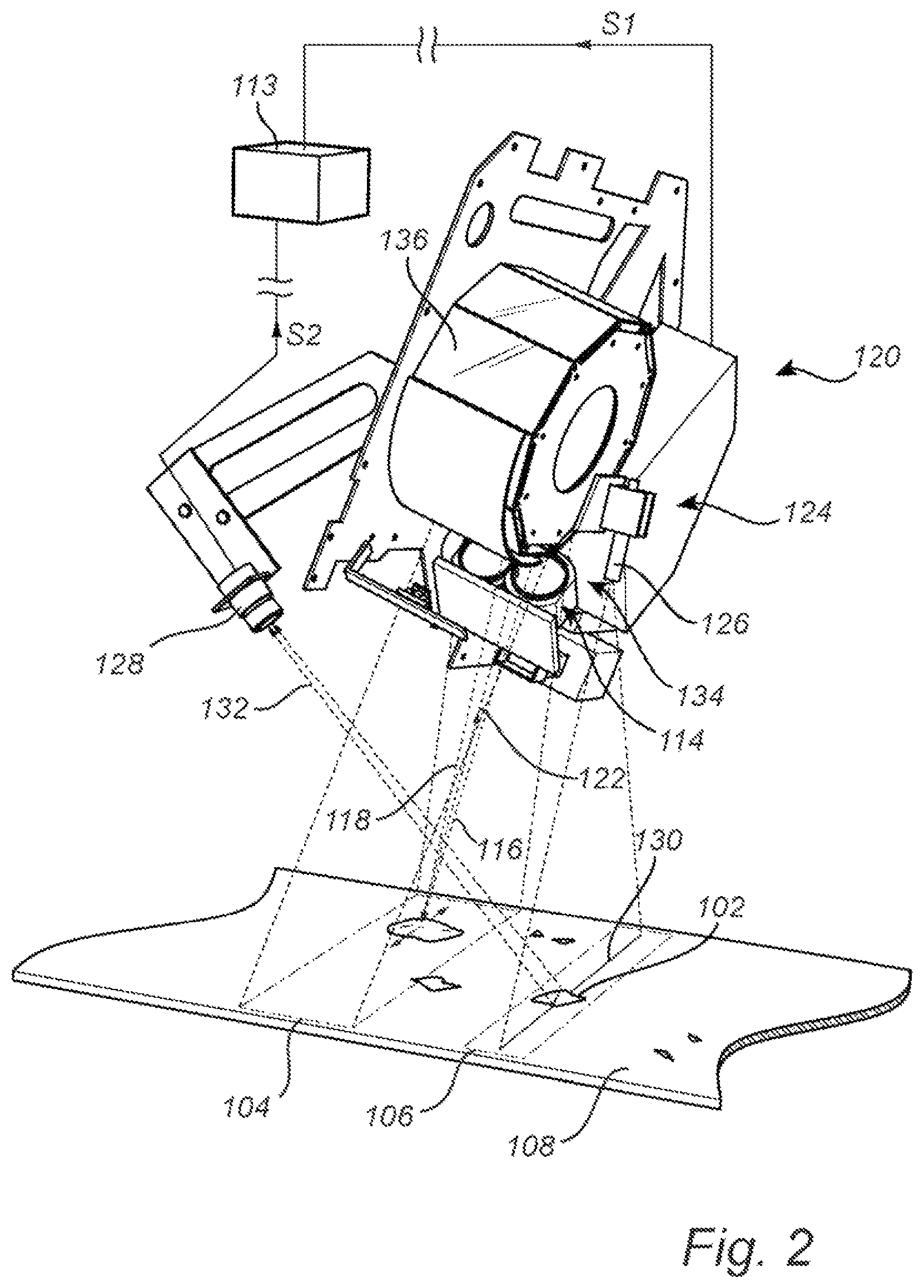 Patent US12480871 Figure 2 – Apparatus for detecting matter