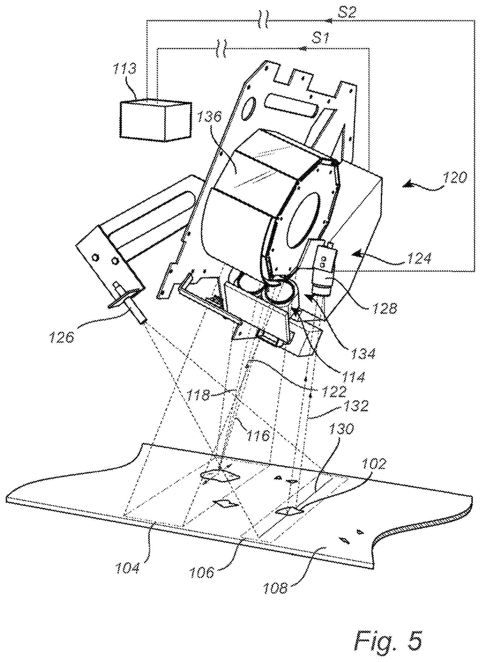 Patent US12480871 Figure 4 – Apparatus for detecting matter