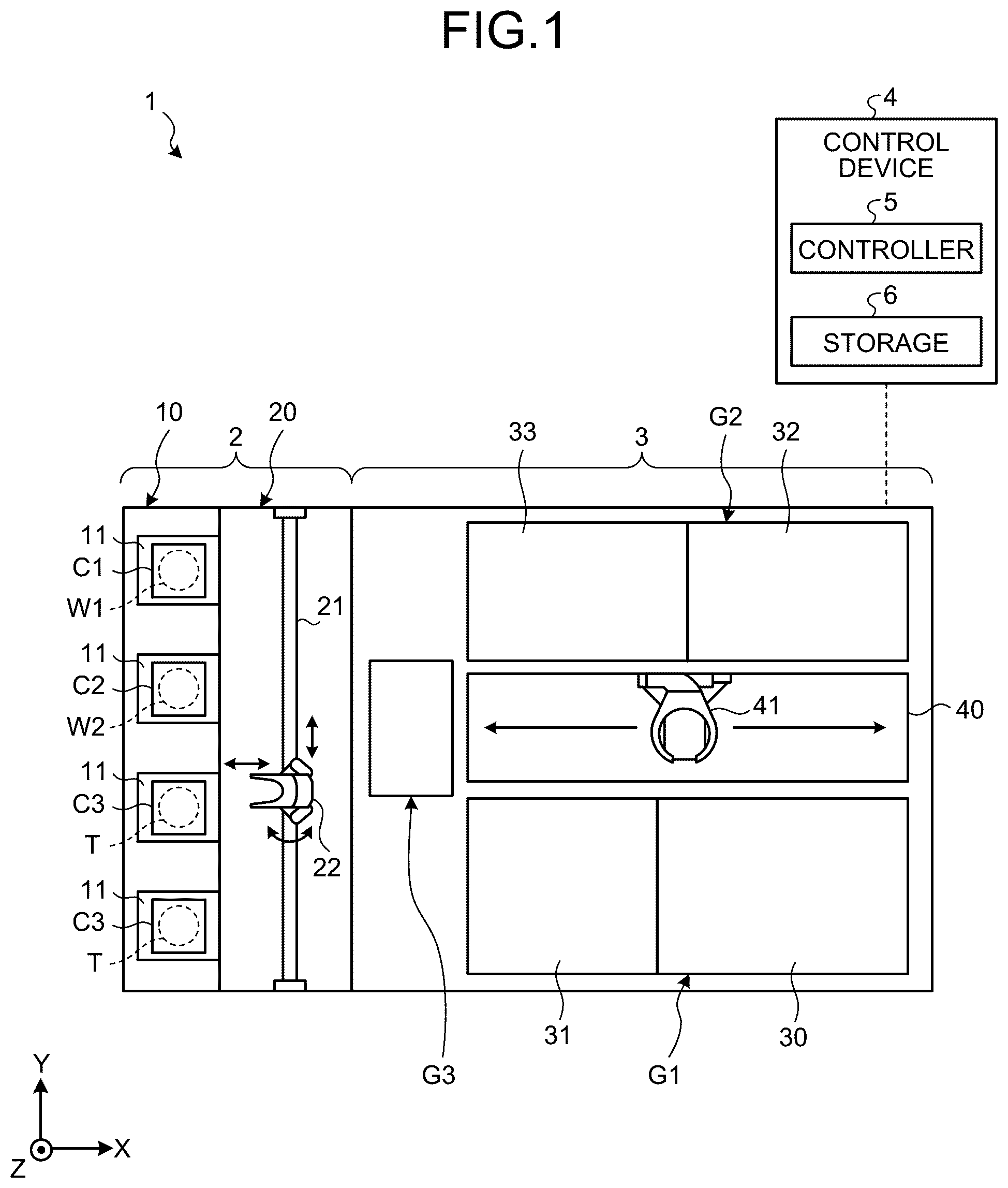 Patent US12480884 Figure 1 – Analysis apparatus, bonding system, and analysis method