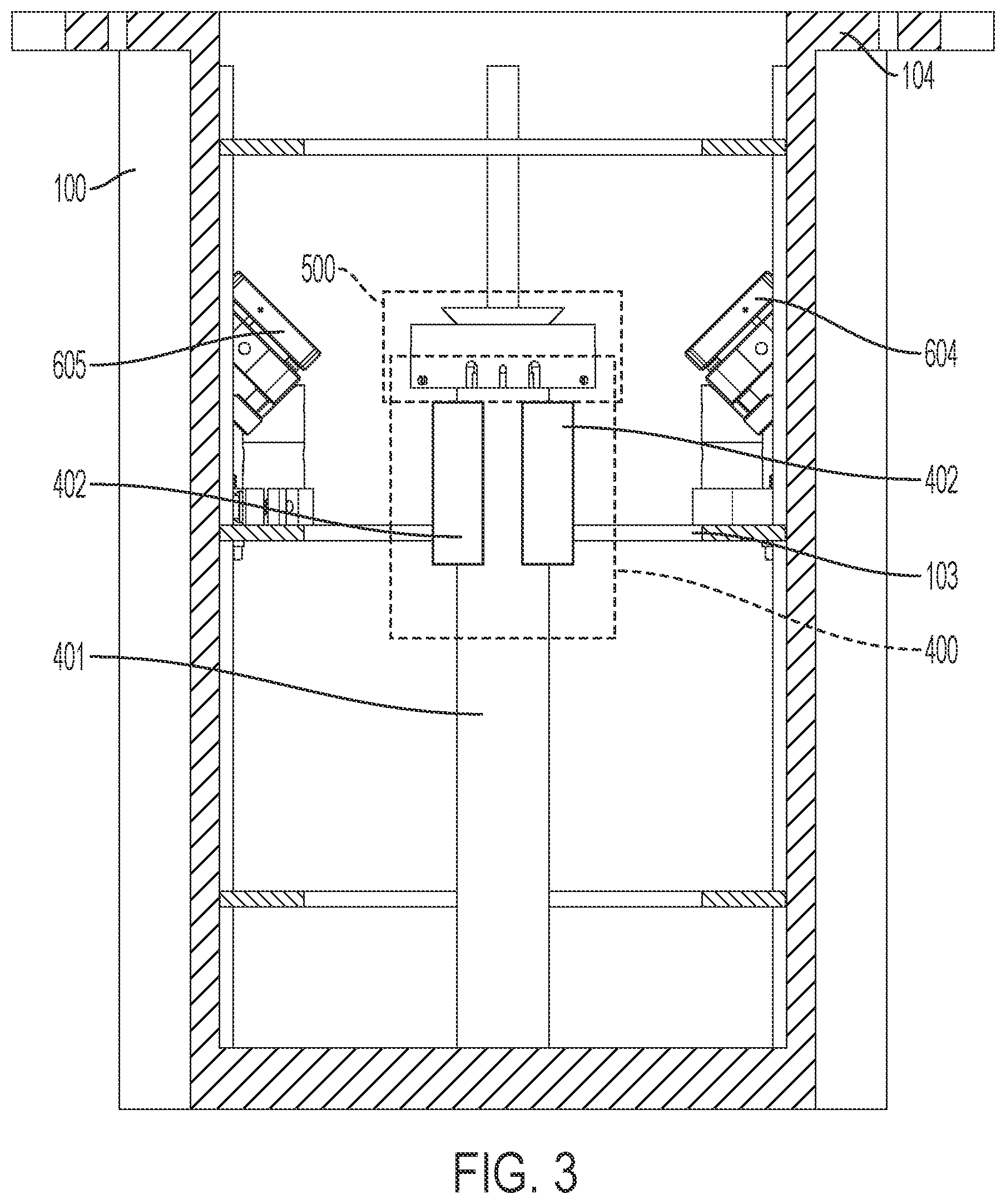 Patent US12480900 Figure 3 – Cryogenic property test platform