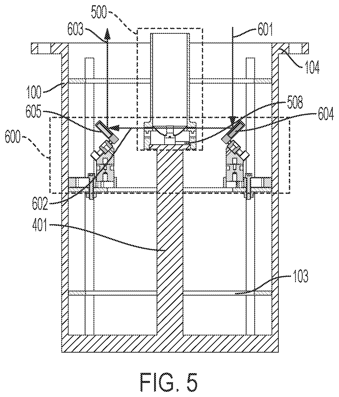Patent US12480900 Figure 5 – Cryogenic property test platform