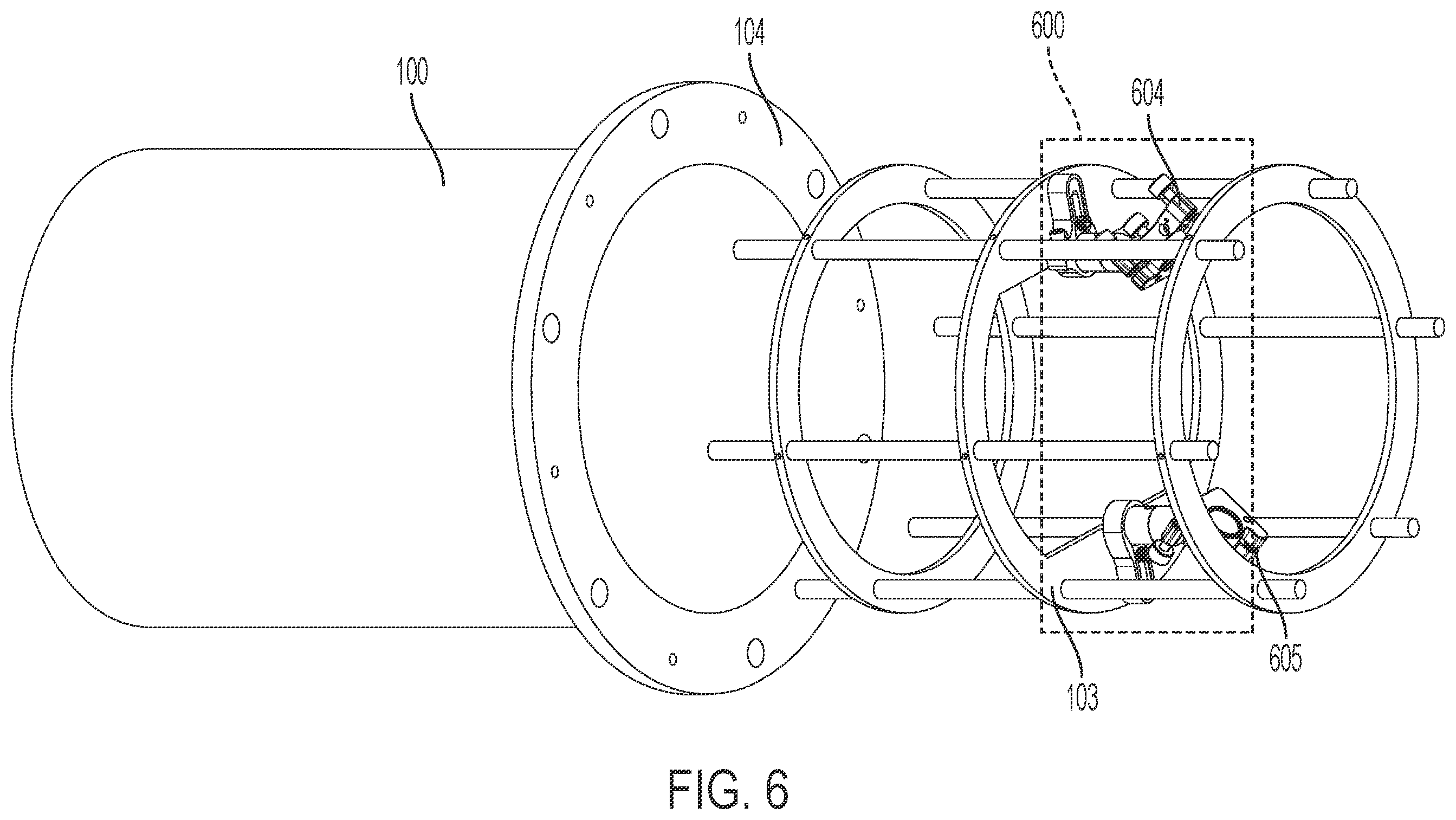 Patent US12480900 Figure 6 – Cryogenic property test platform