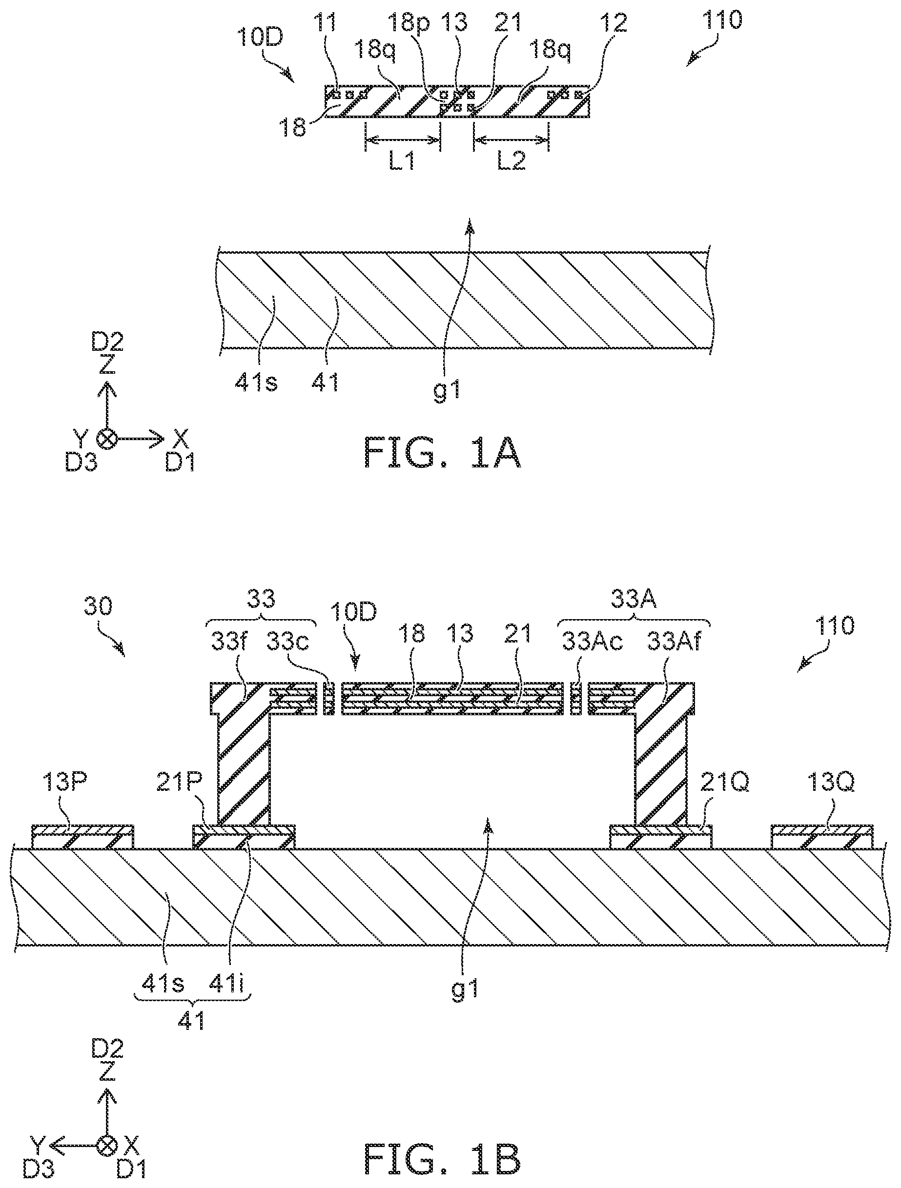 Patent US12480901 Figure 1 – Sensor