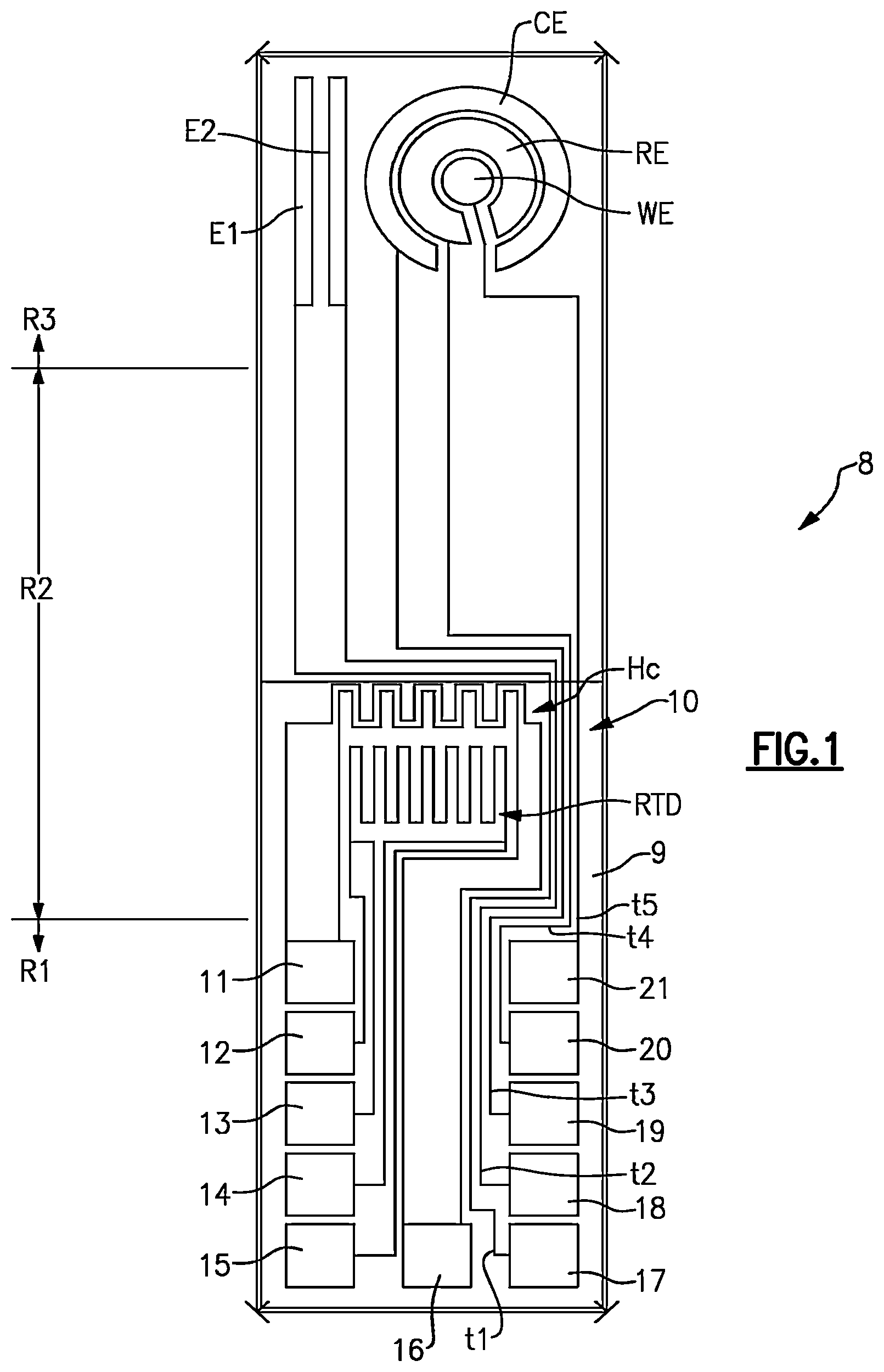 Patent US12480904 Figure 1 – Multi-functional water quality sensor