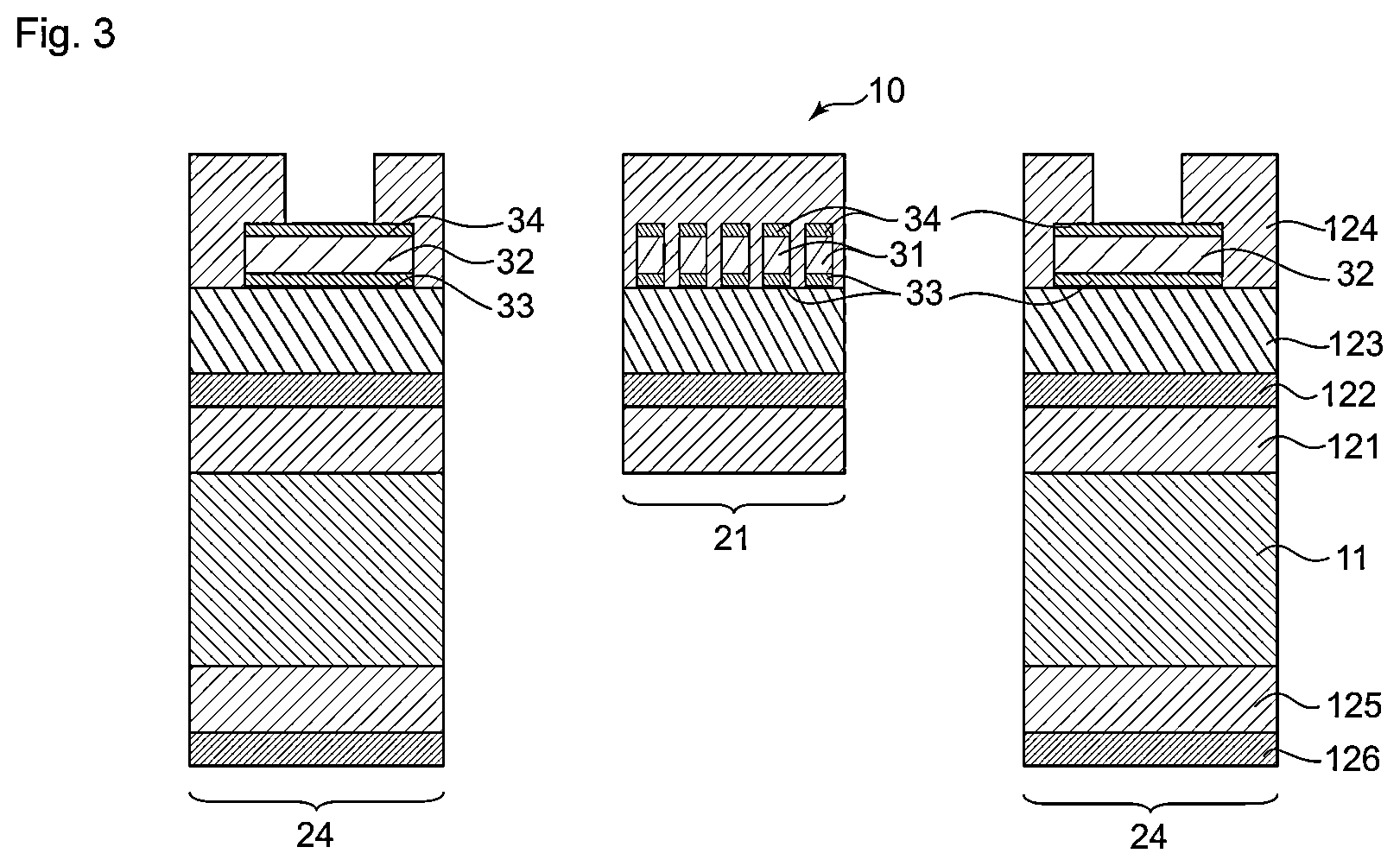Patent US12480905 Figure 3 – Gas concentration measuring device and method for measuring concentration of analyte gas in sample gas