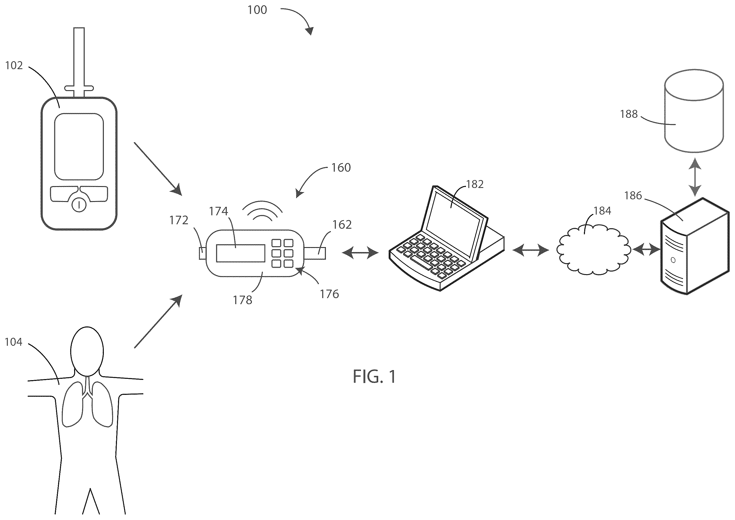 Patent US12480907 Figure 1 – Systems utilizing graphene varactor hysteresis effects for sample characterization