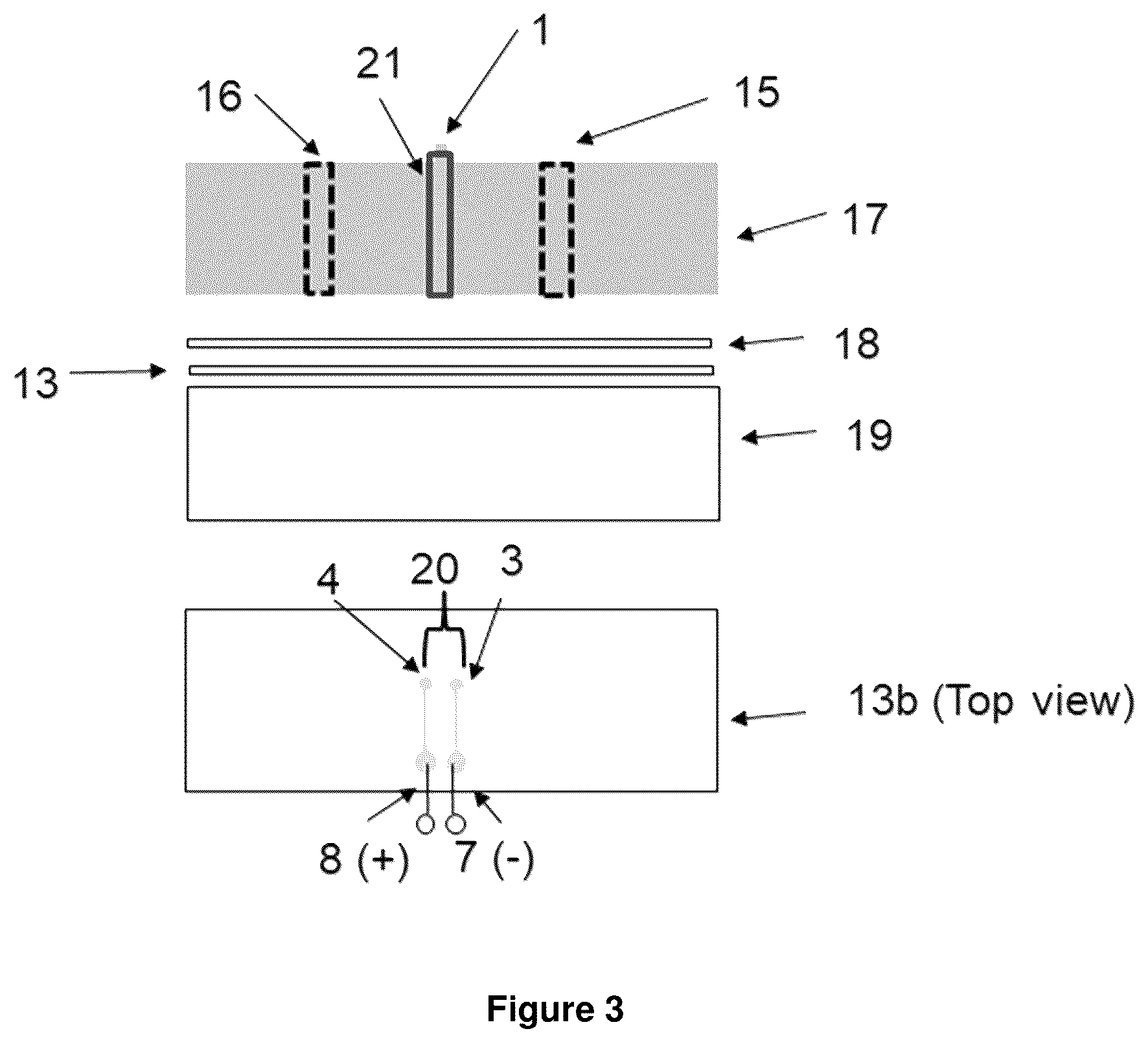 Patent US12480918 Figure 2 – Disposable thin-film platinum hydrogen reference electrode