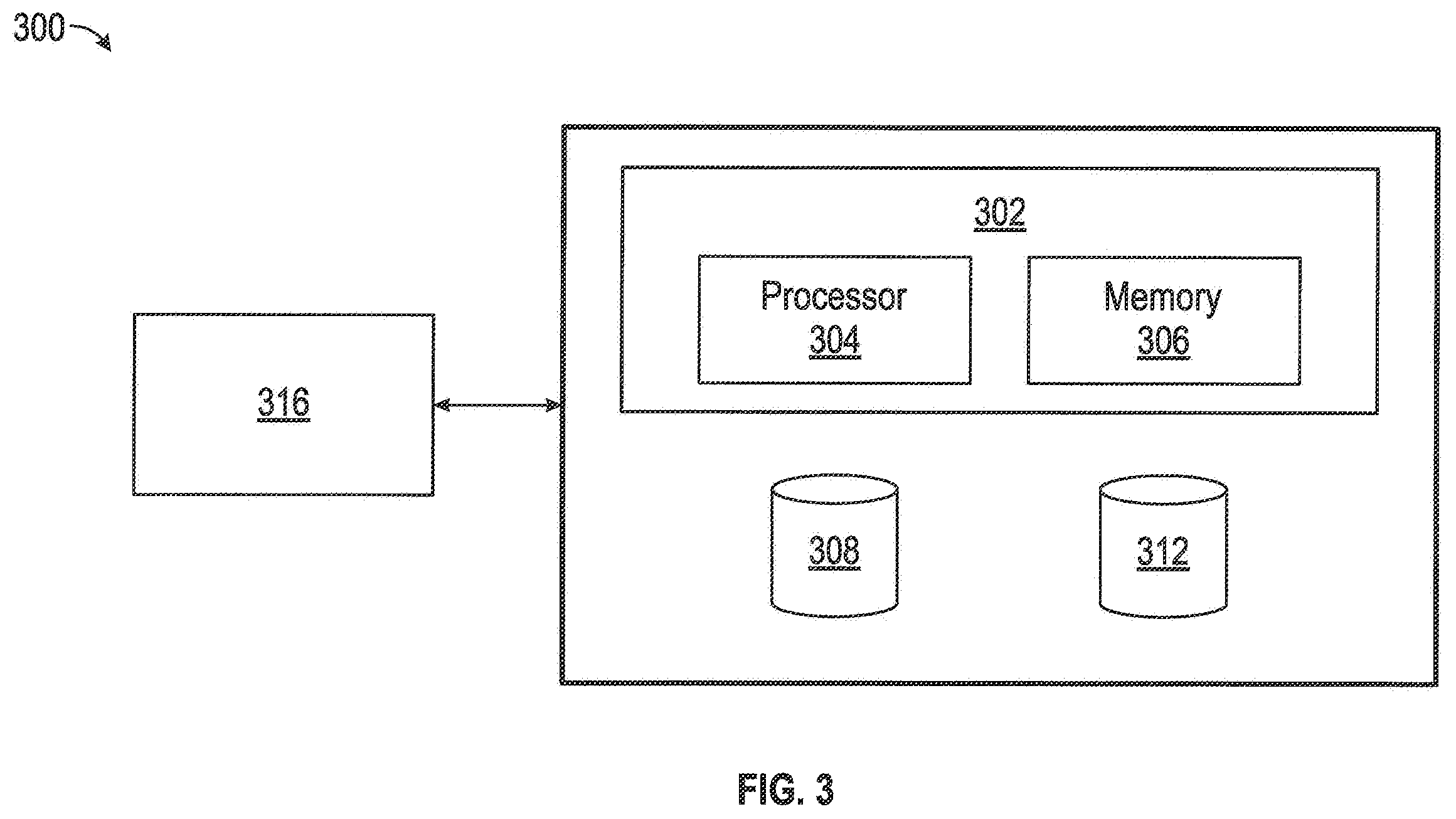 Patent US12480927 Figure 3 – Water usage monitor and tracking