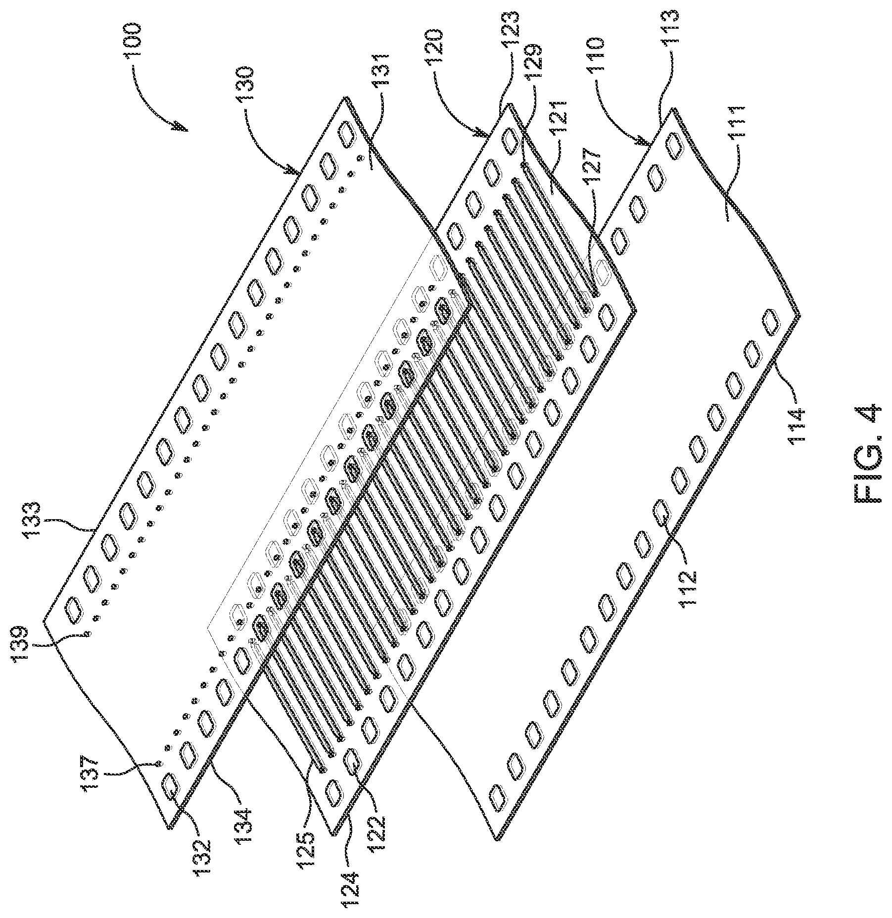 Patent US12480935 Figure 4 – Analysis of a biological sample using tape-to-tape fluidic transfer