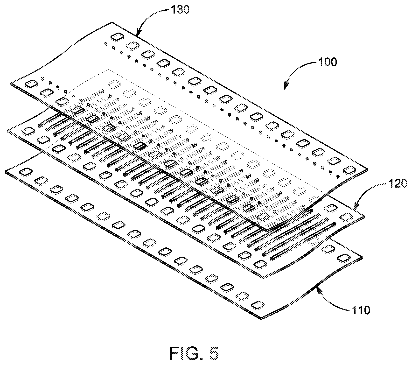 Patent US12480935 Figure 5 – Analysis of a biological sample using tape-to-tape fluidic transfer