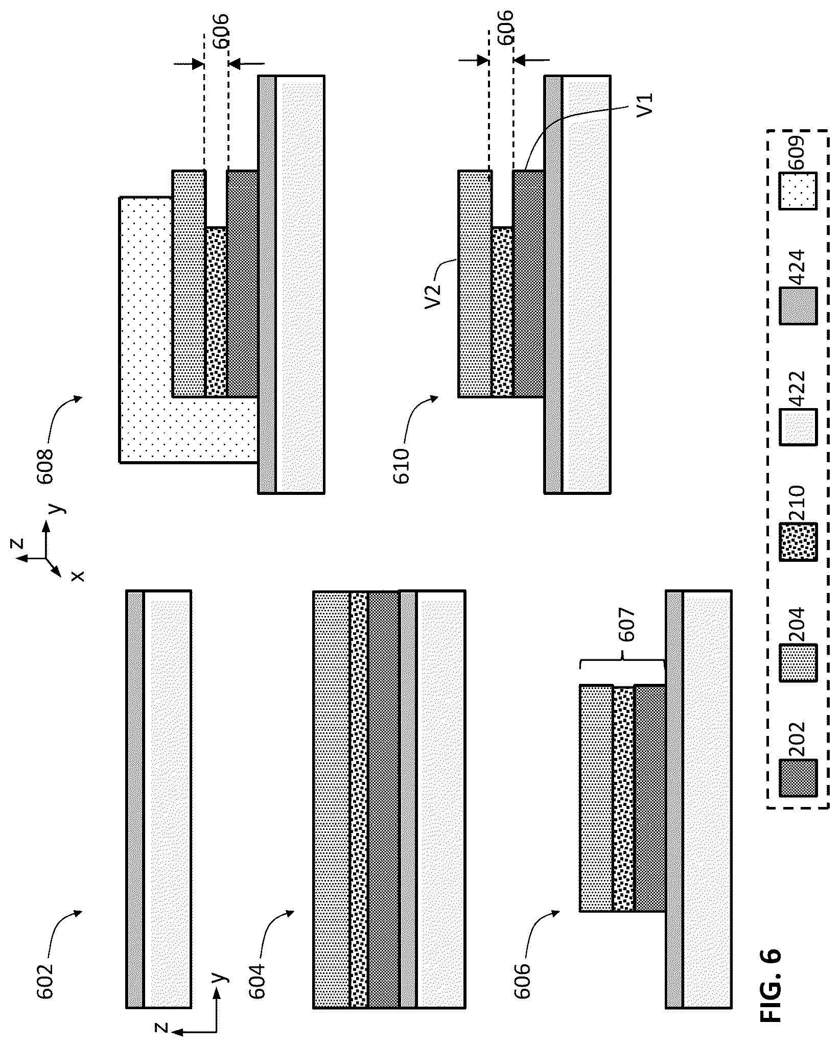 Patent US12480936 Figure 6 – Designs and fabrication of nanogap sensors