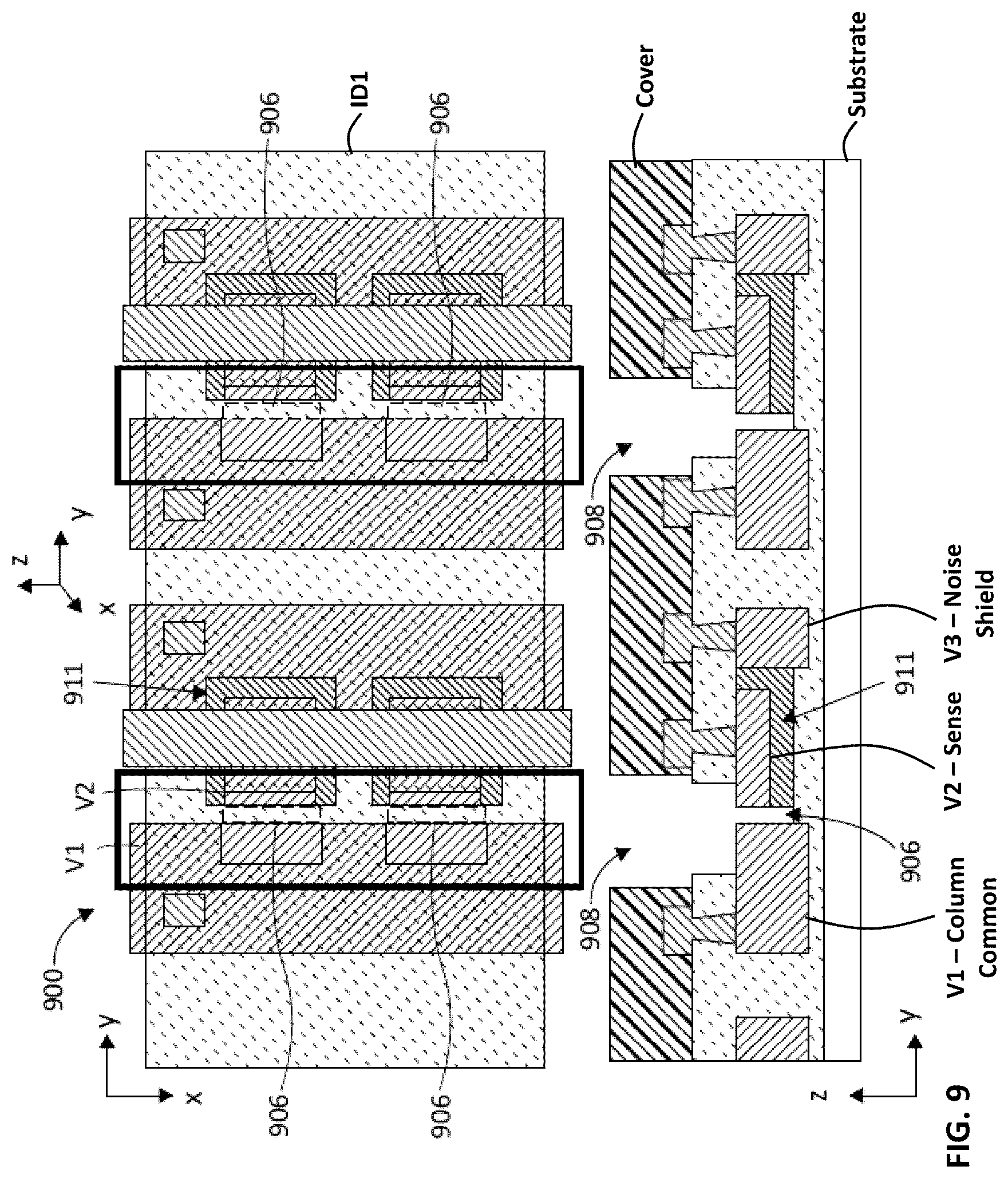 Patent US12480936 Figure 10 – Designs and fabrication of nanogap sensors