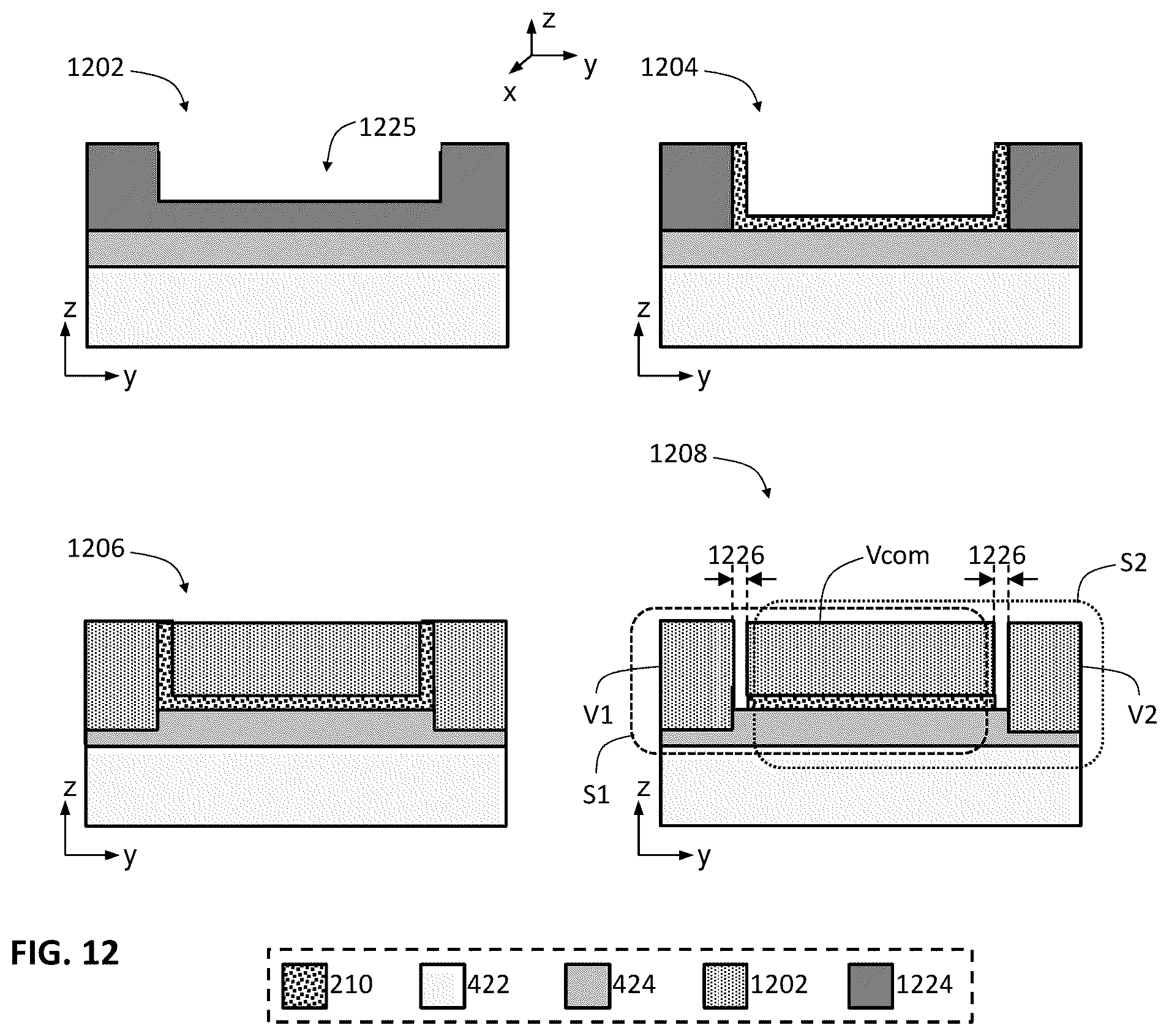 Patent US12480936 Figure 13 – Designs and fabrication of nanogap sensors
