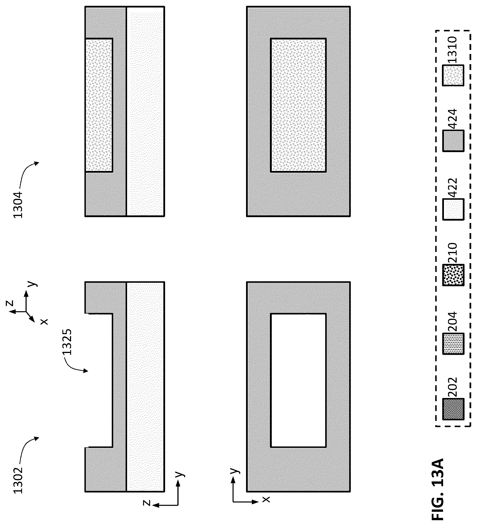 Patent US12480936 Figure 14 – Designs and fabrication of nanogap sensors