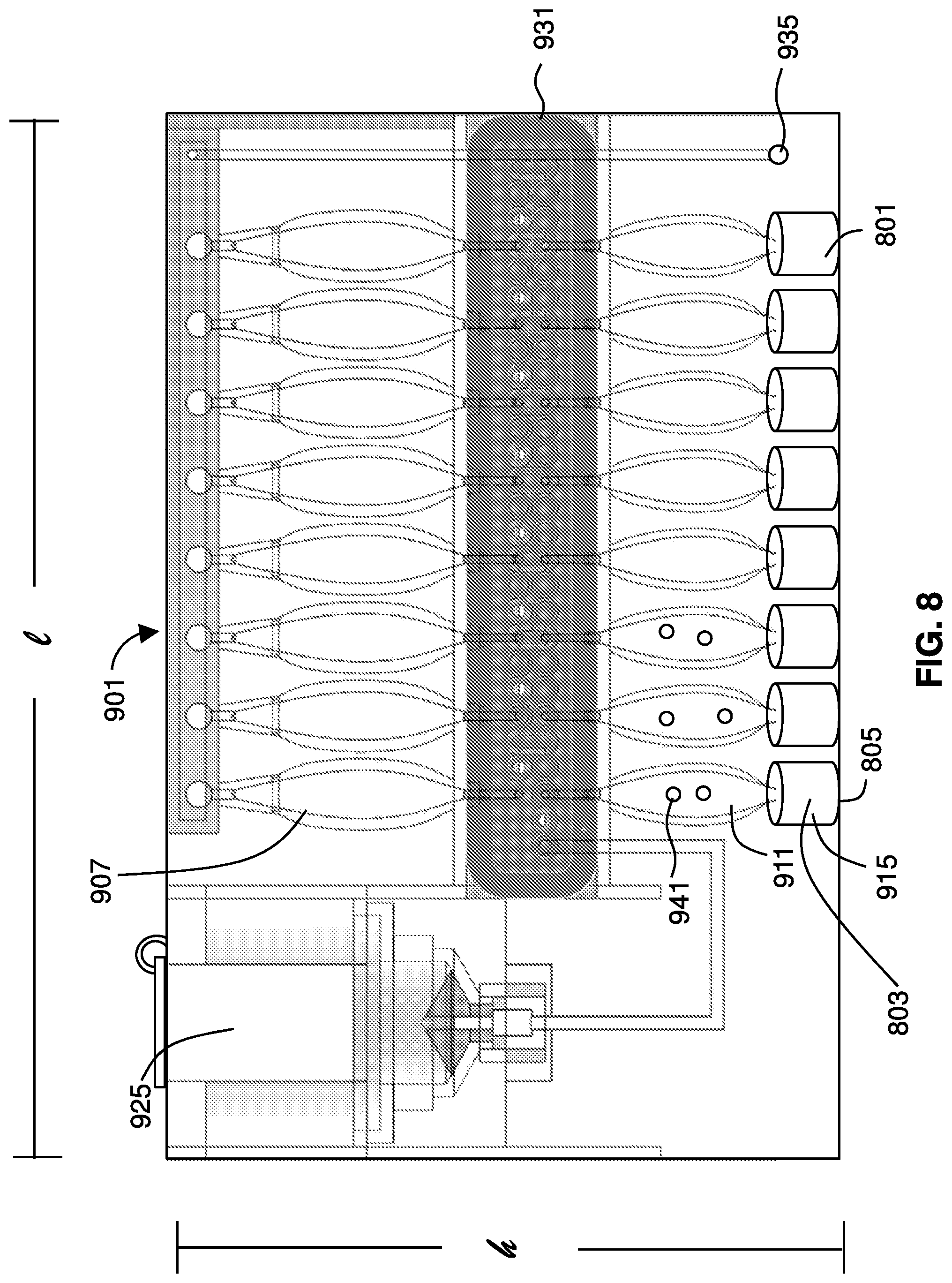 Patent US12480944 Figure 8 – Detection and analysis of cells