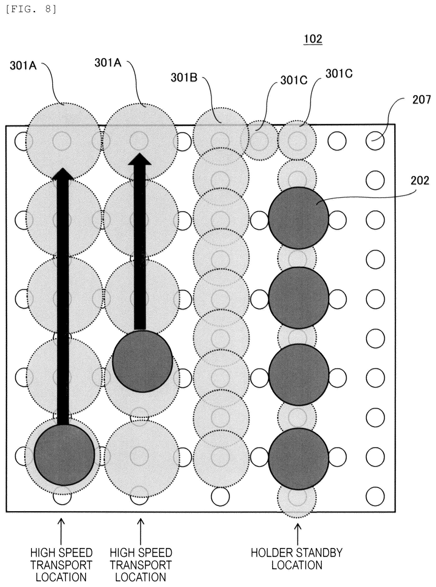 Patent US12480964 Figure 5 – Specimen transport system and specimen transport method