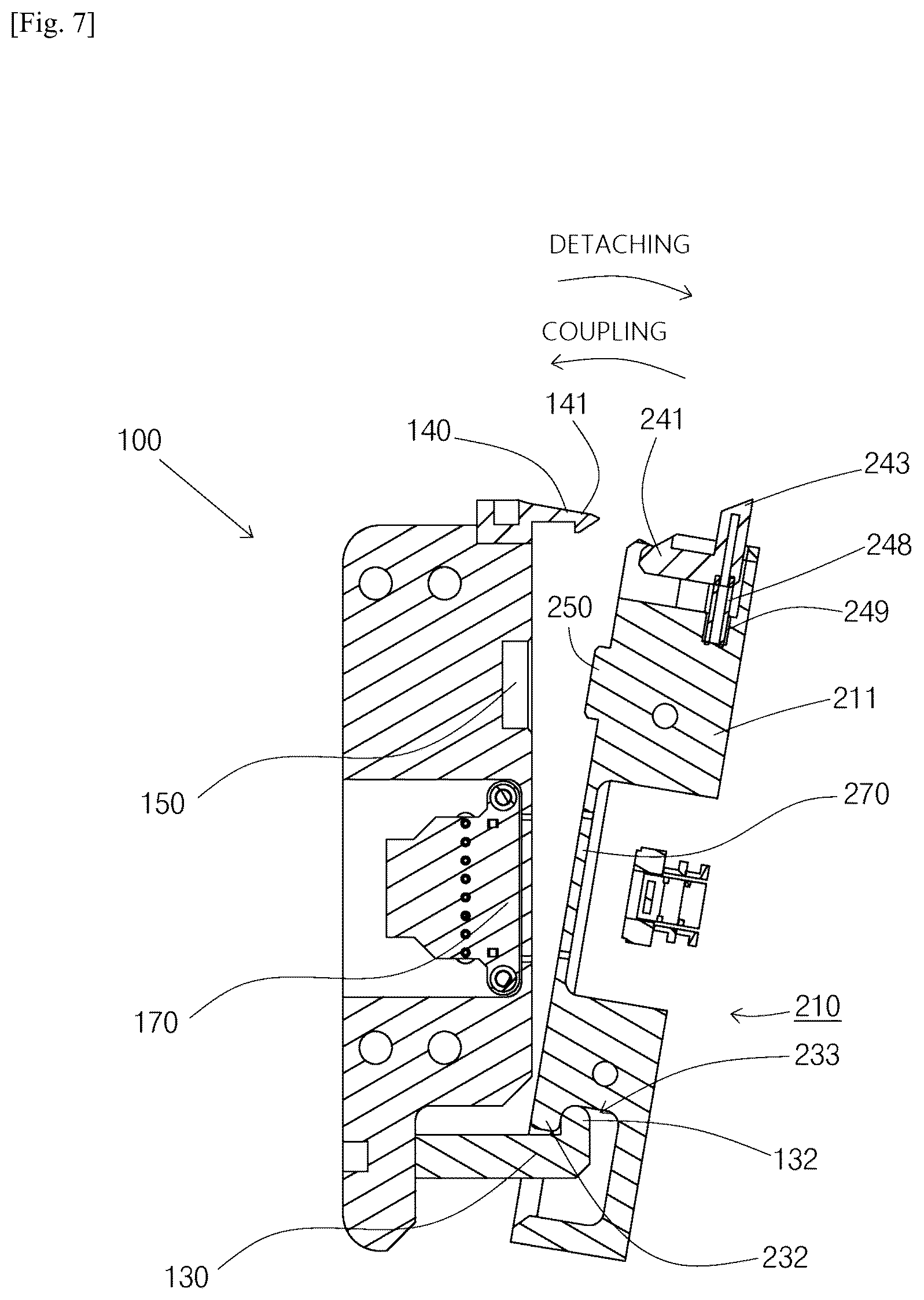 Patent US12480966 Figure 7 – Liquid handling system