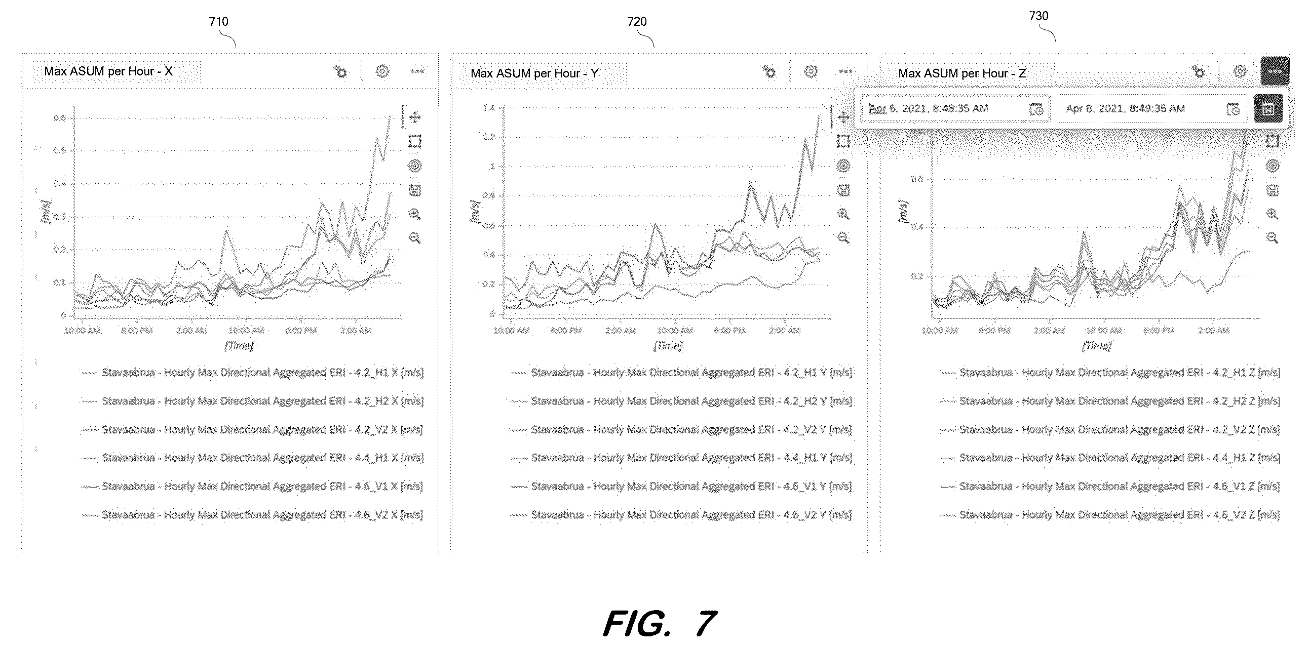 Patent US12480967 Figure 7 – System to evaluate structural behavior