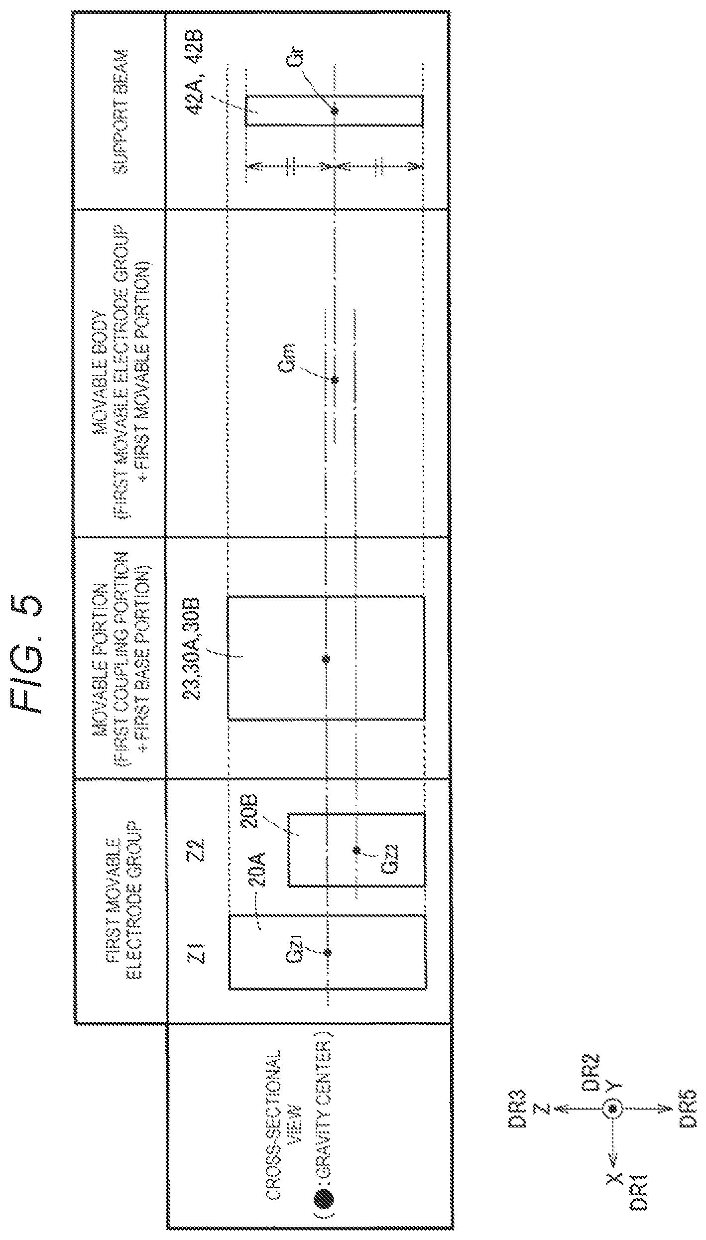 Patent US12480969 Figure 5 – Physical quantity sensor and inertial measurement unit