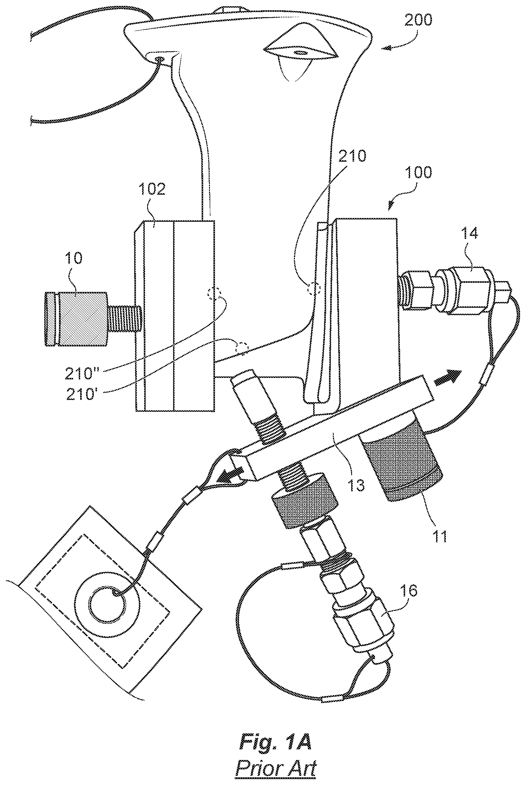 Patent US12480970 Figure 1 – Pitot-static test adapter