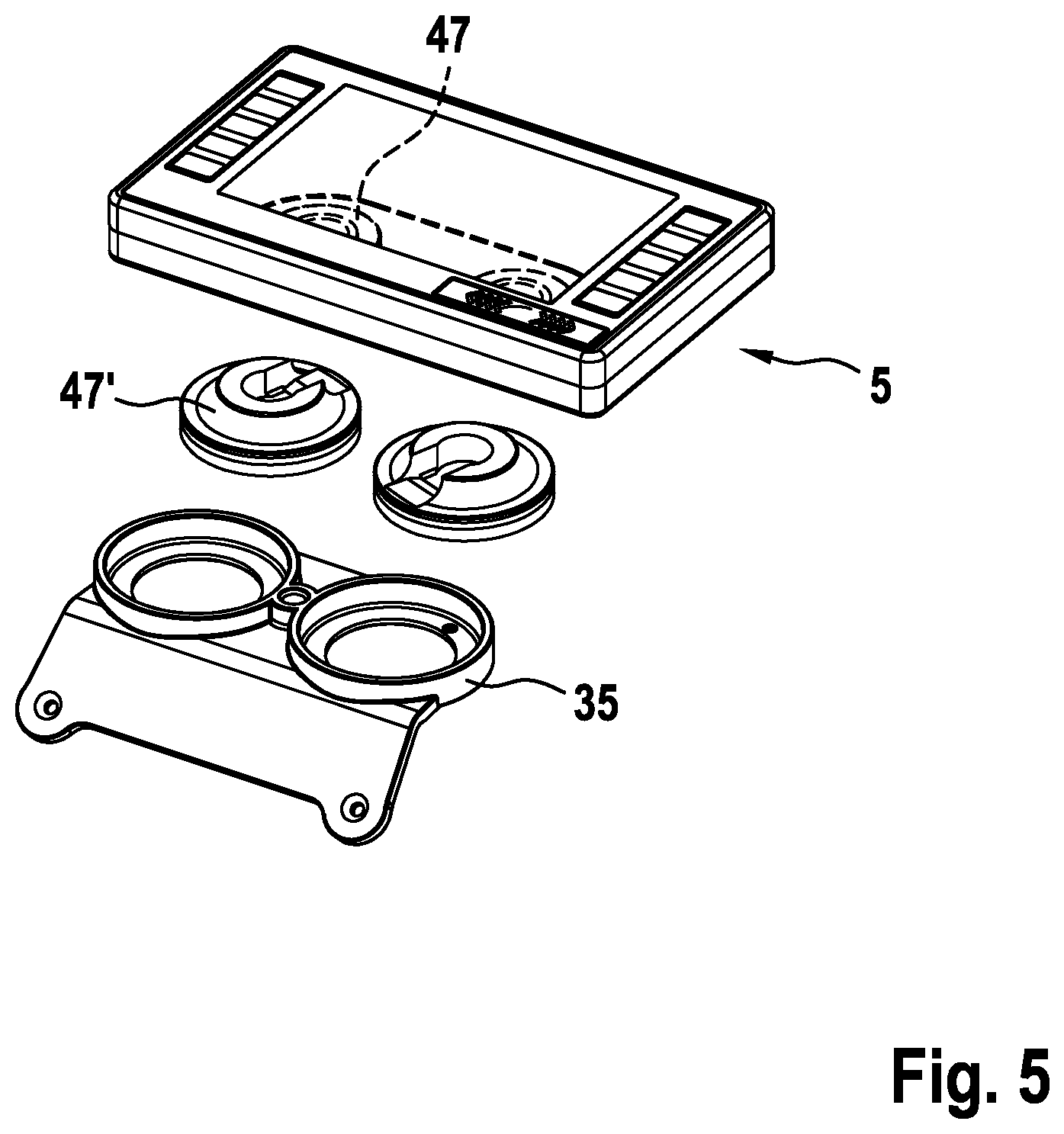 Patent US12480971 Figure 4 – Measuring instrument assembly comprising a measuring instrument apparatus for measuring electrical measurement variables