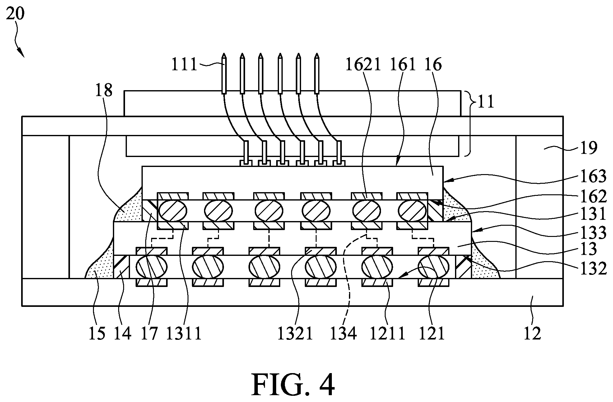 Patent US12480976 Figure 4 – Probe card and manufacturing method thereof